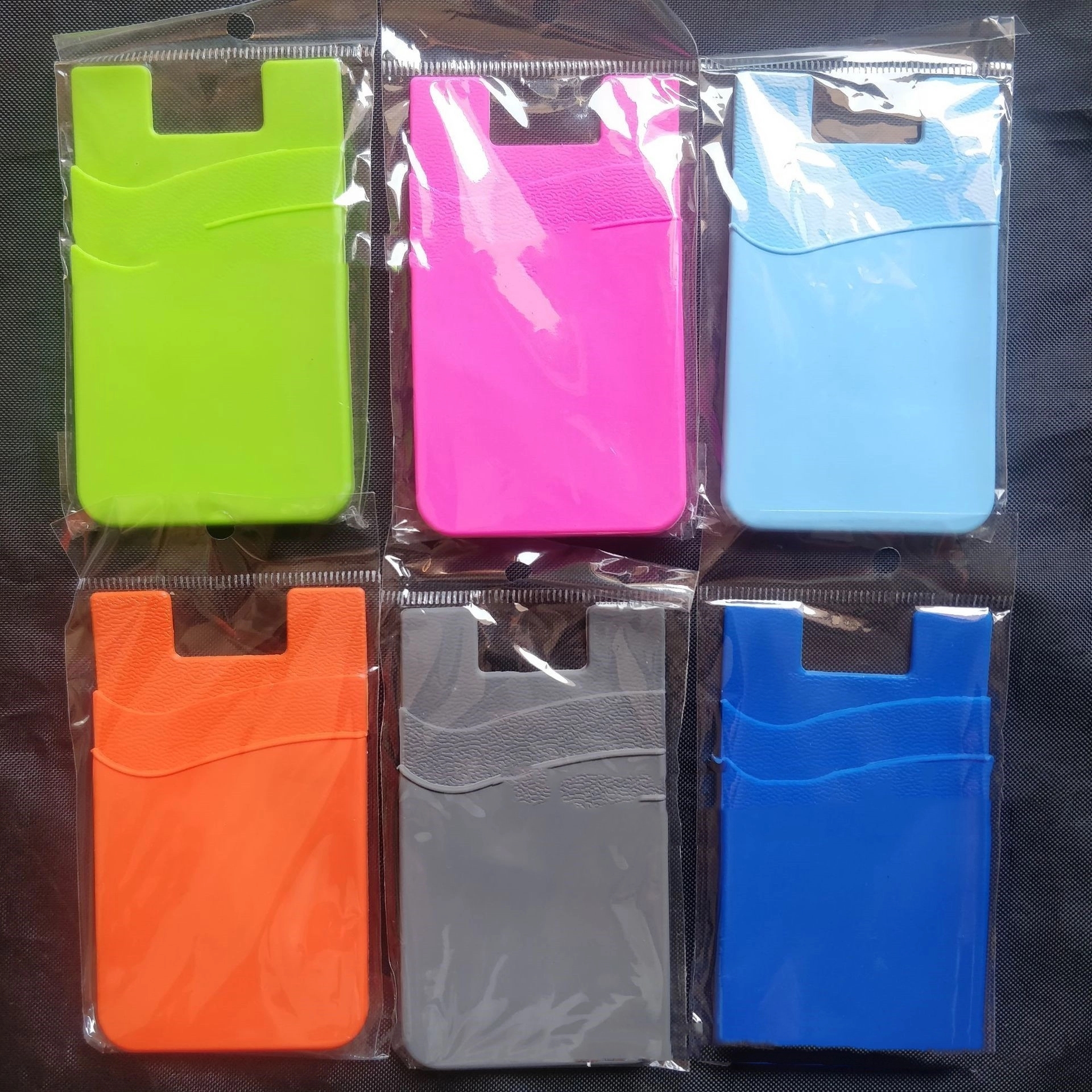 Double Pocket Silicone Card Sleeve 2