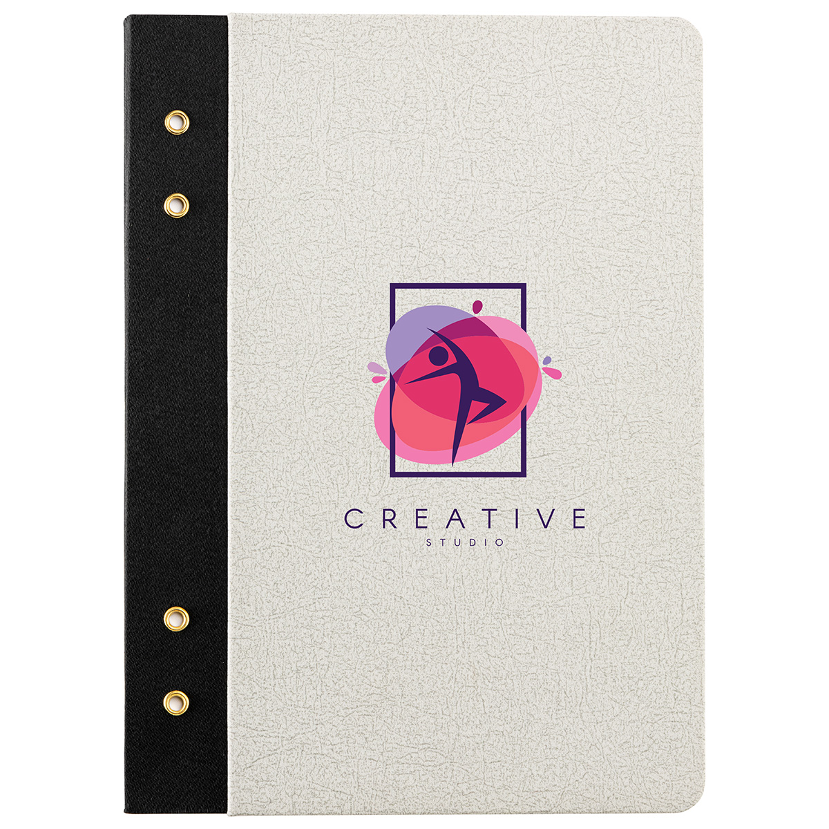 Executive FSC® Journal with Textured Grommet Spine 2
