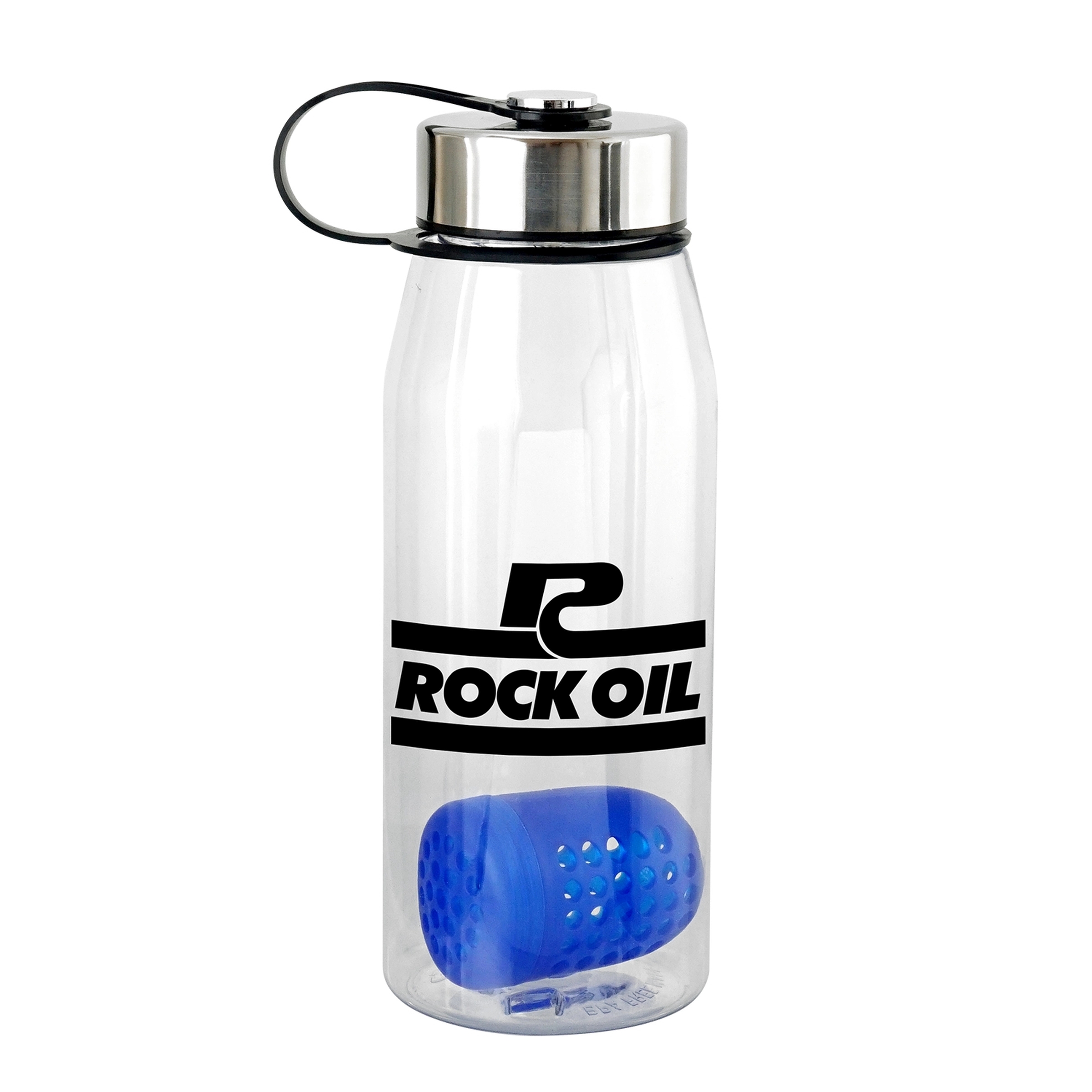 Metal Lanyard Lid 32 oz. Bottle with Floating Infuser, custom water bottle with logo imprint 15
