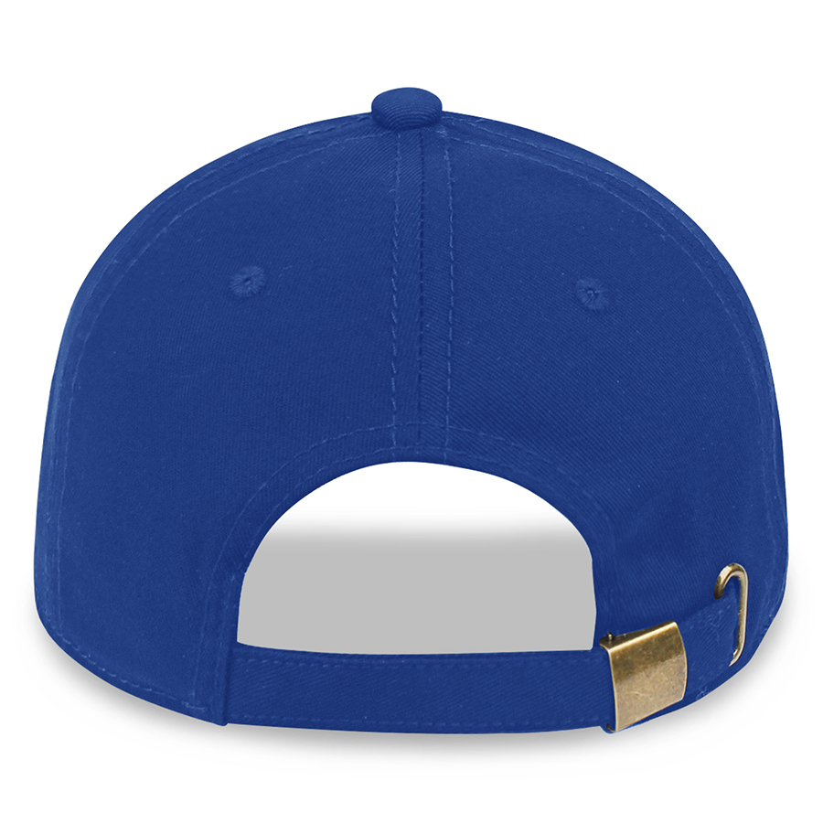 Stock Solid Color Cotton 6-Panel Baseball Cap w/ Metal Tuck 23