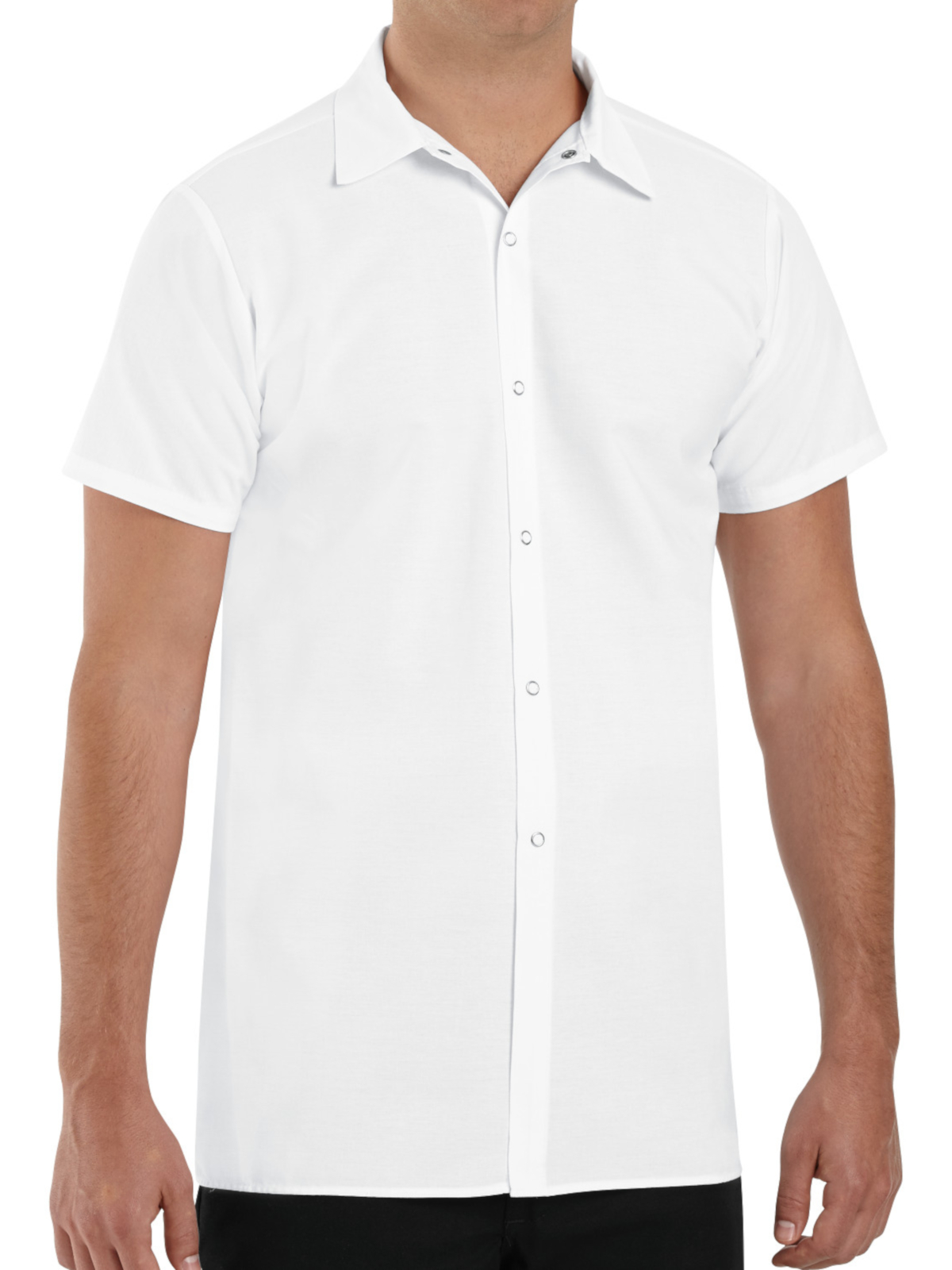 Red Kap Culinary -  Men's Snap Gripper Cook Shirt