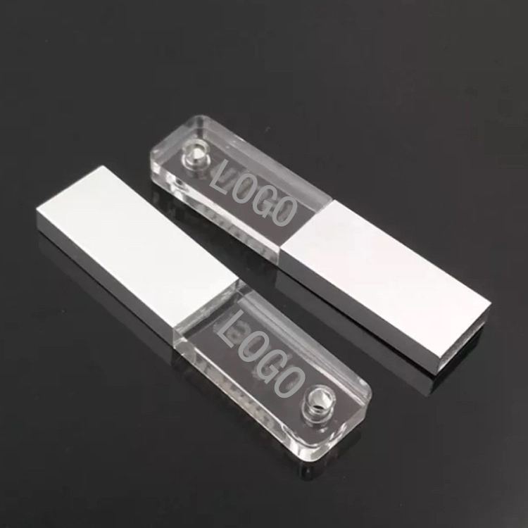 LED Light UP Crystal USB Flash Drive 1