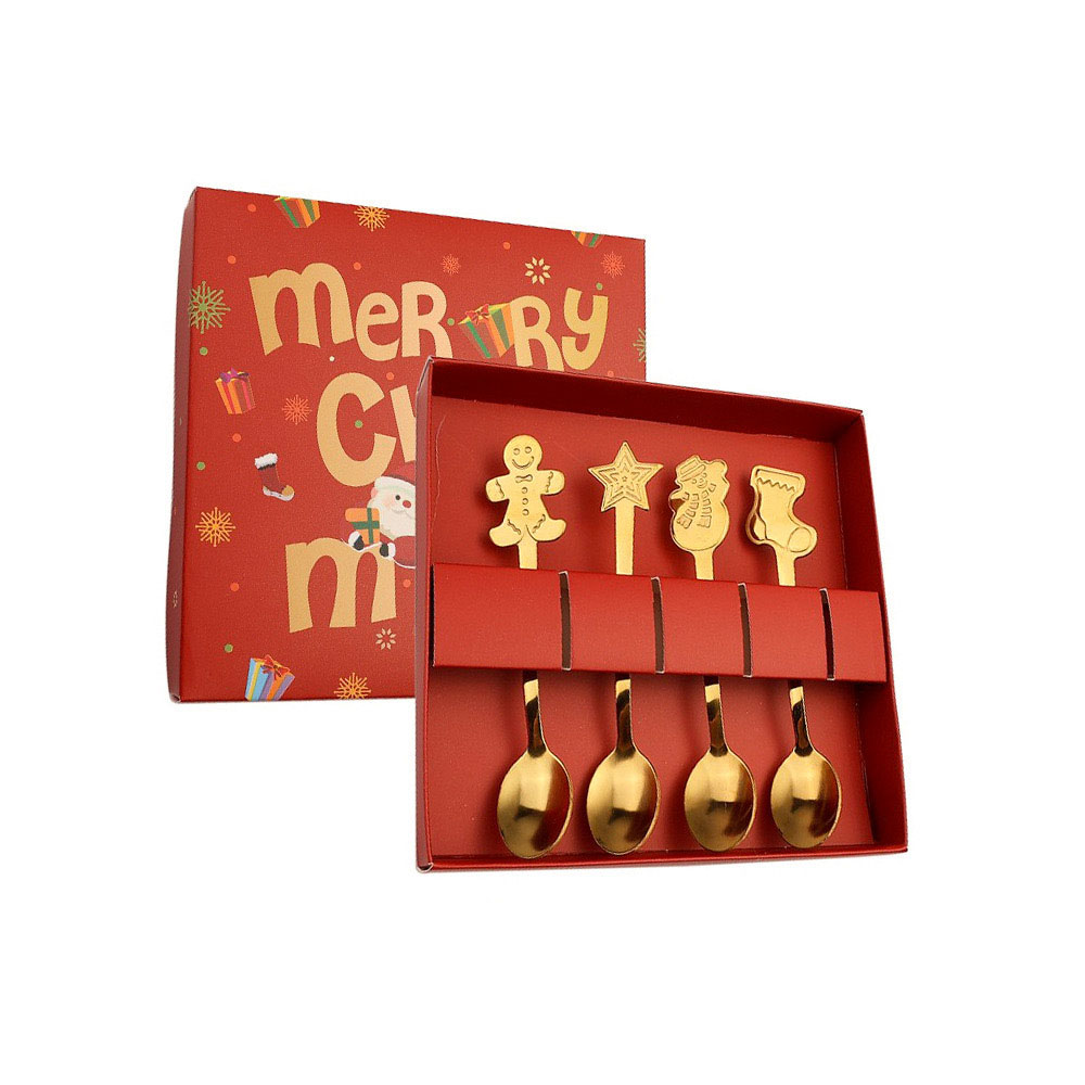 Christmas Stainless Steel Spoon Set 1