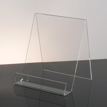 Acrylic J-Stand 8-1/2"w x 11"h