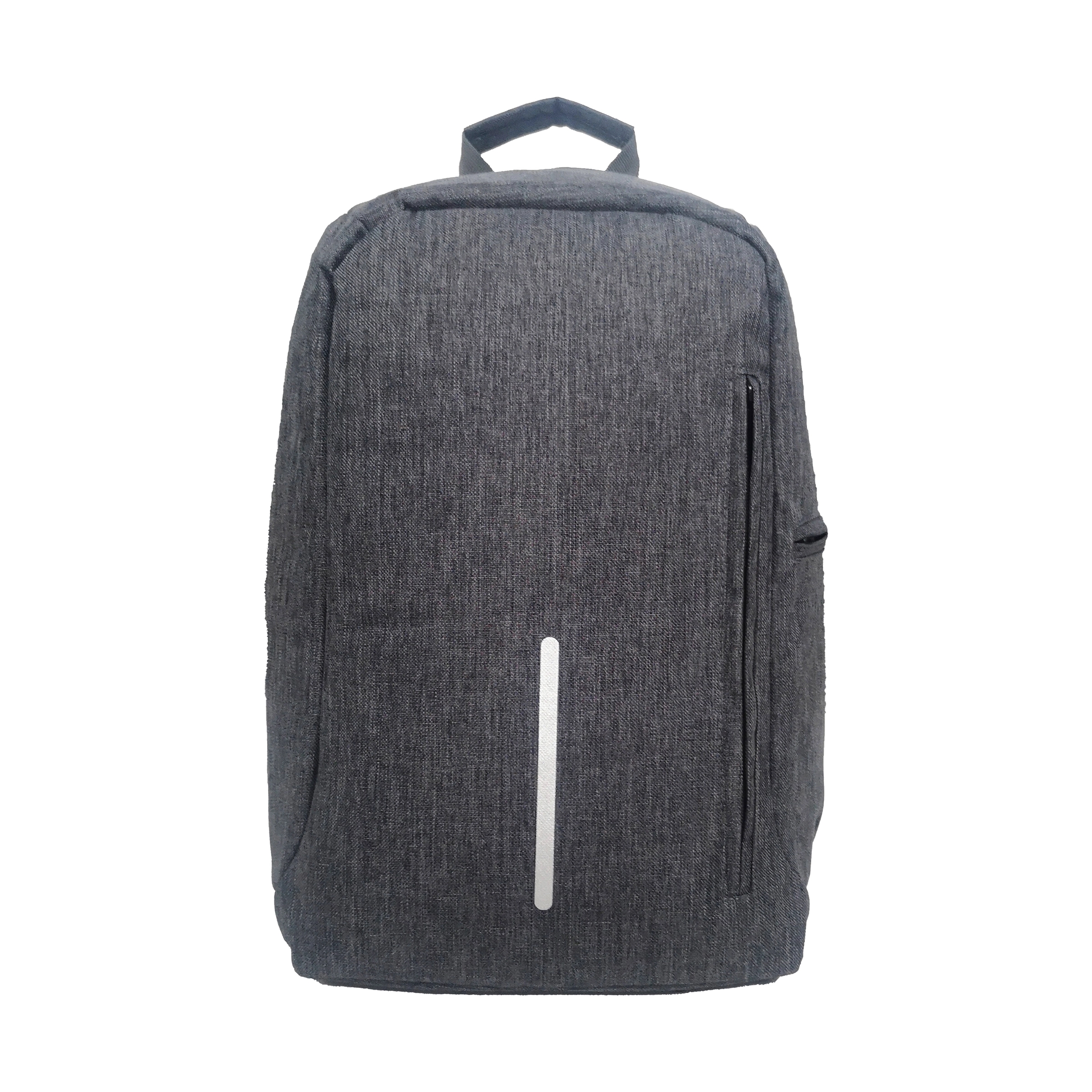 15.6 " Anti-Theft Laptop Backpack in Premium Melange Gray 2