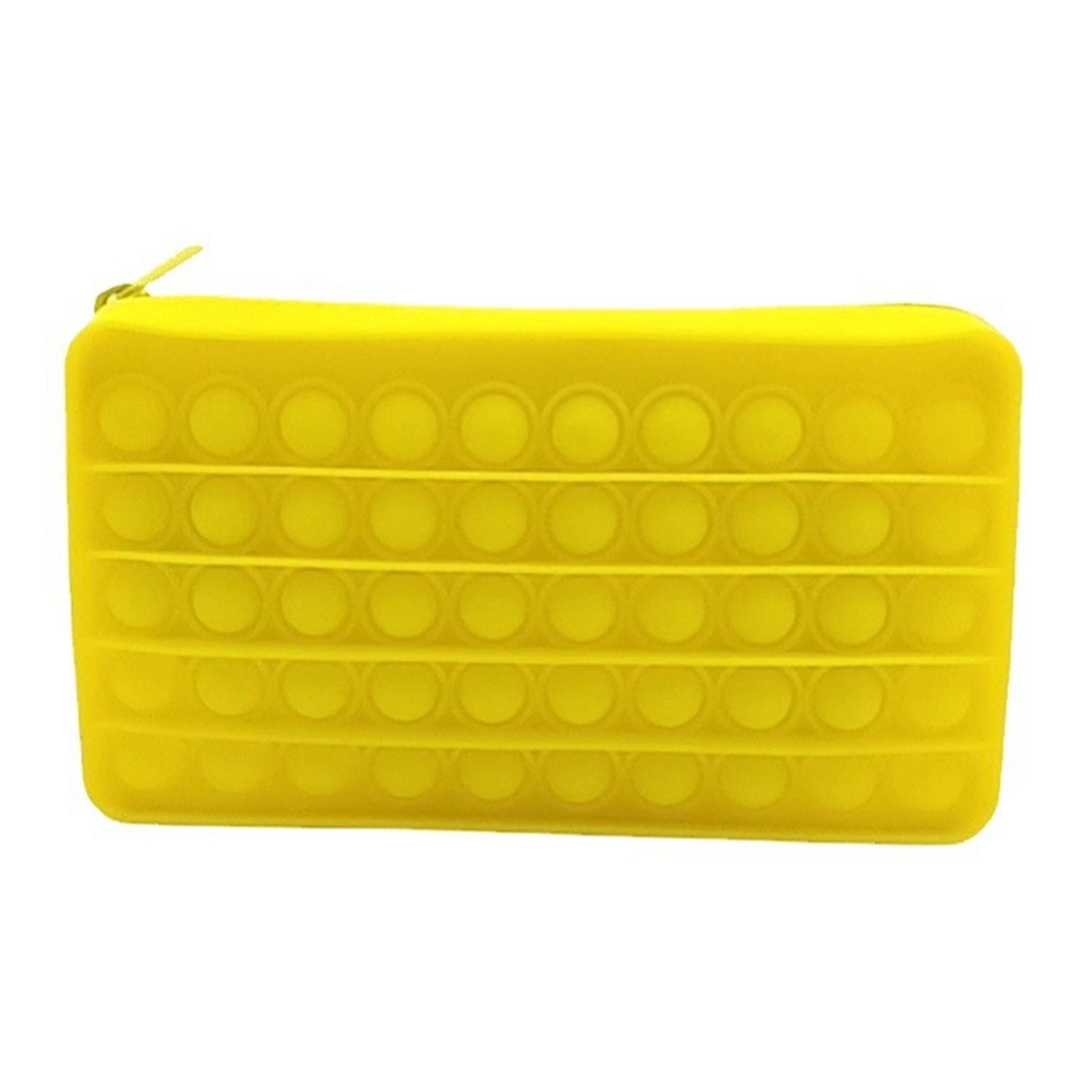 Large Capacity Square Push Pop Bubble Toy Pencil Case 5