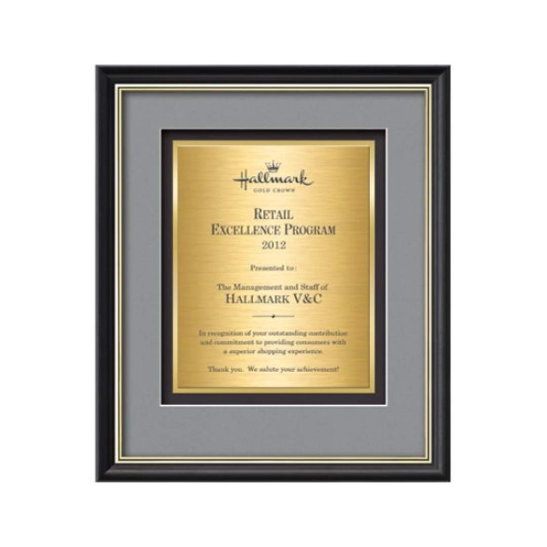 Baron Certificate TexEtch - Mahogany/Silver 4