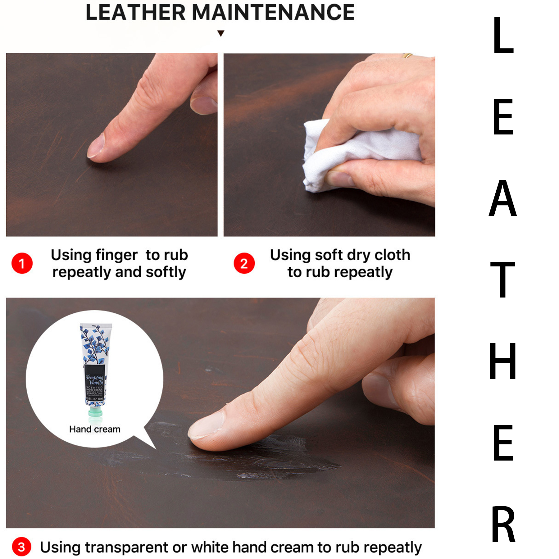Genuine Leather Dust-proof storage bag for watch pockets 2