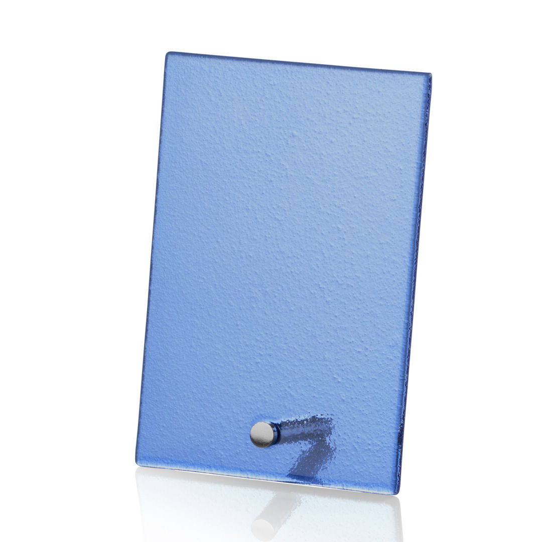 Atchison Blue Rectangle VividPrint™ Award - Silver 3