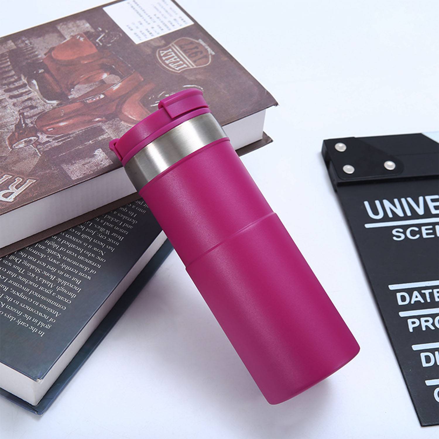 17.6oz stainless steel portable insulated cup 4