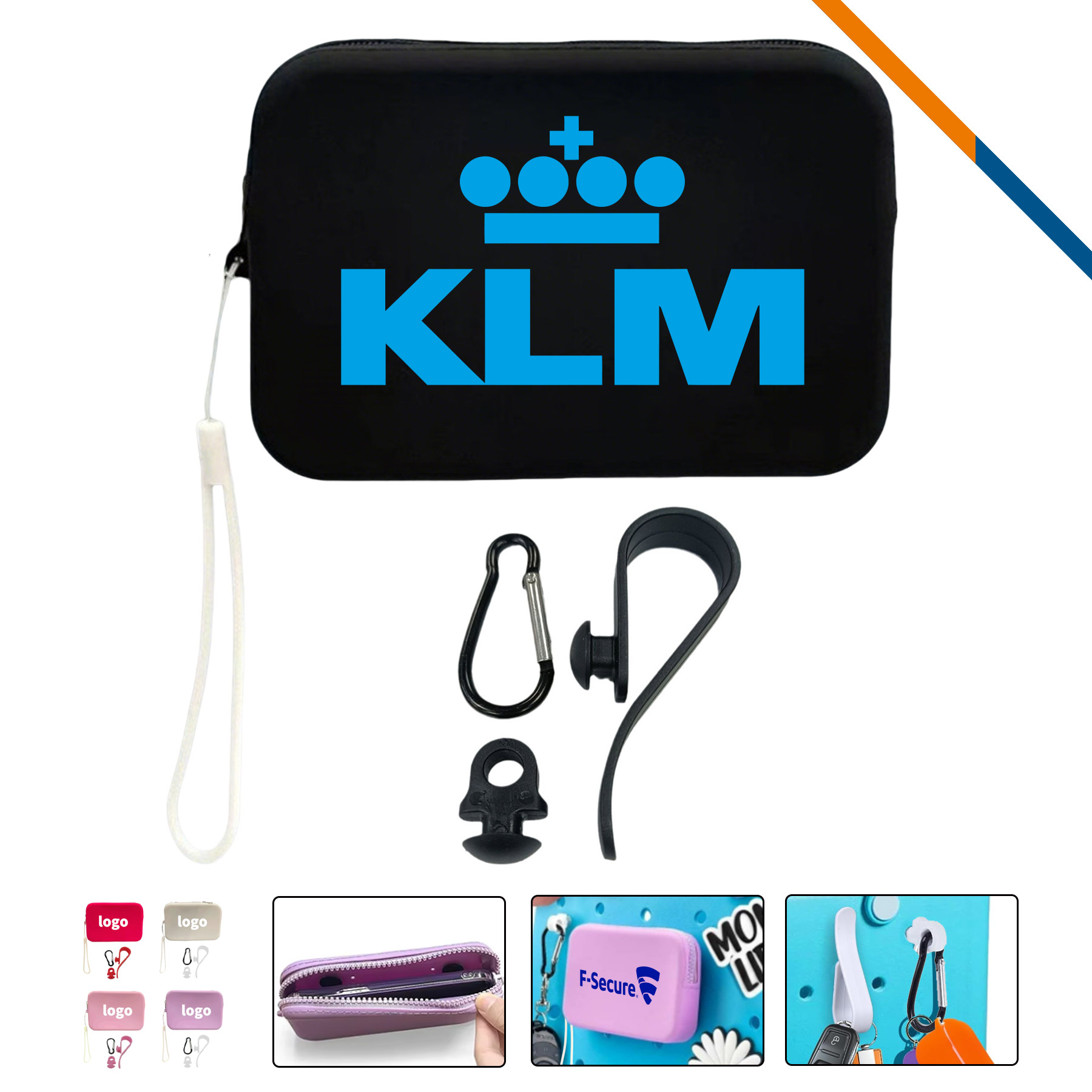 Leda Holey Beach Tote Accessories Set 6