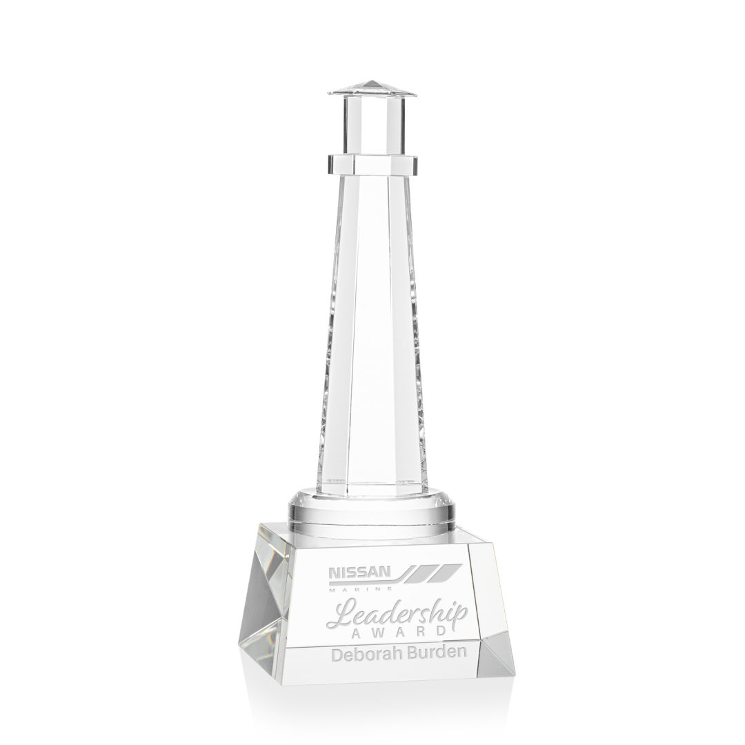 Lighthouse Award on Robson Base - Clear 6