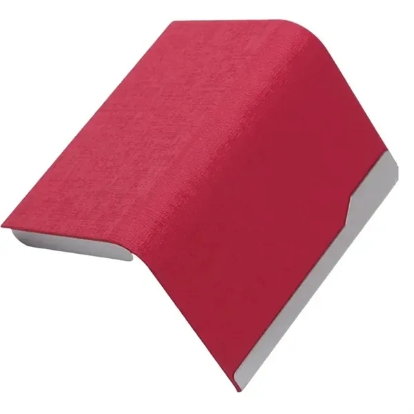 Metal Business Card Holder with Customized PU Leather 2