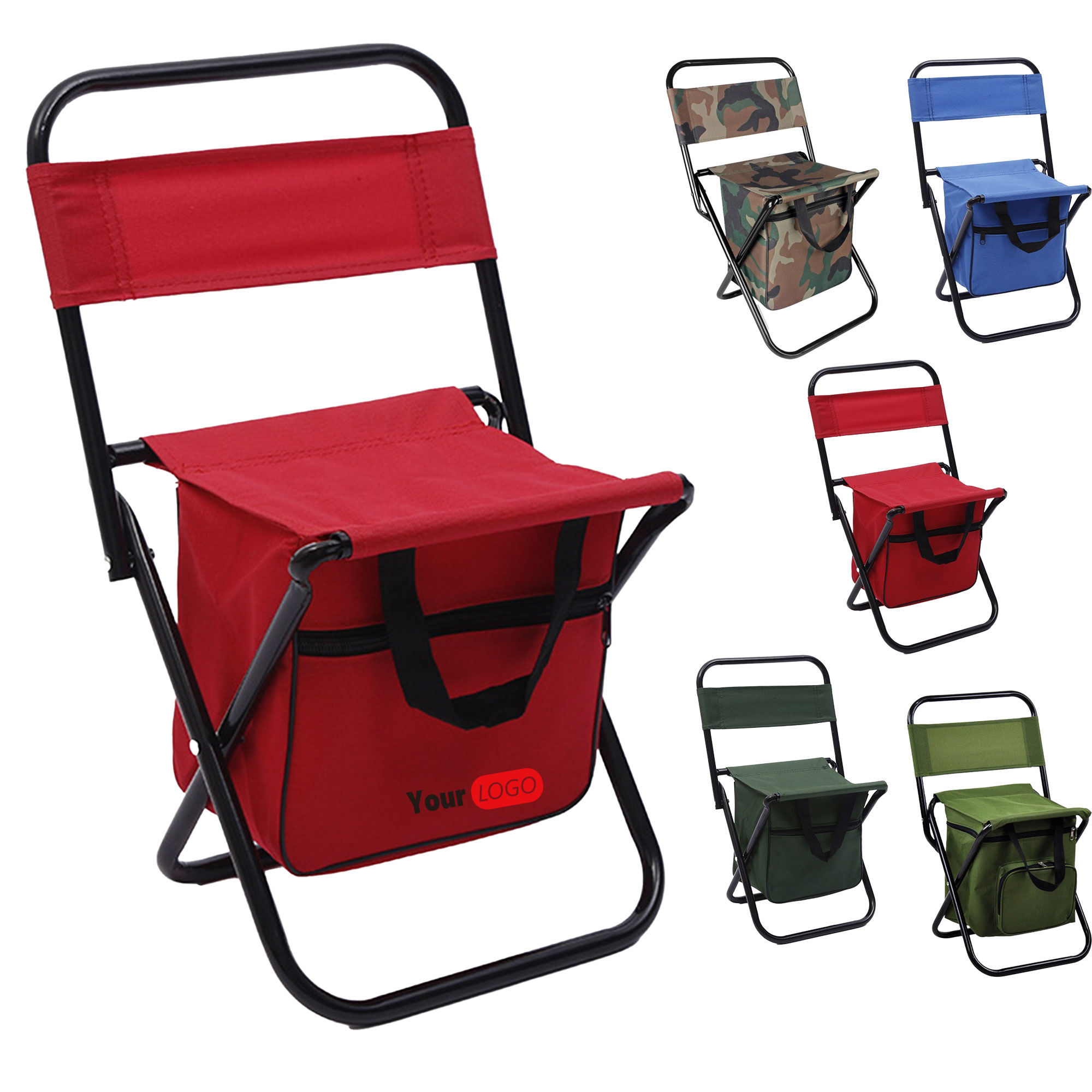 Foldable Camping Chair With Storage 3