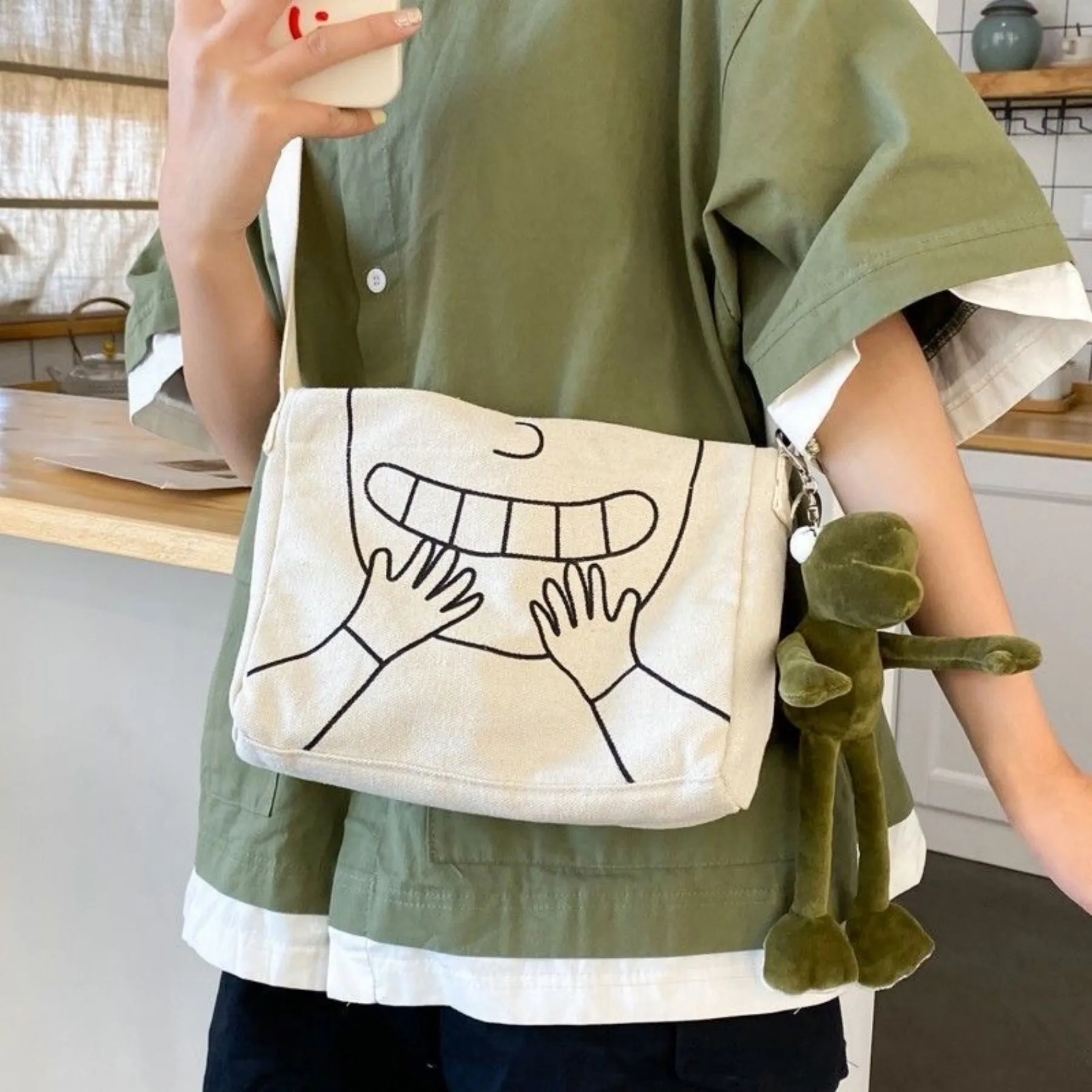 Custom Single Canvas Tote Durable Bag, custom tote bag with logo imprint 3