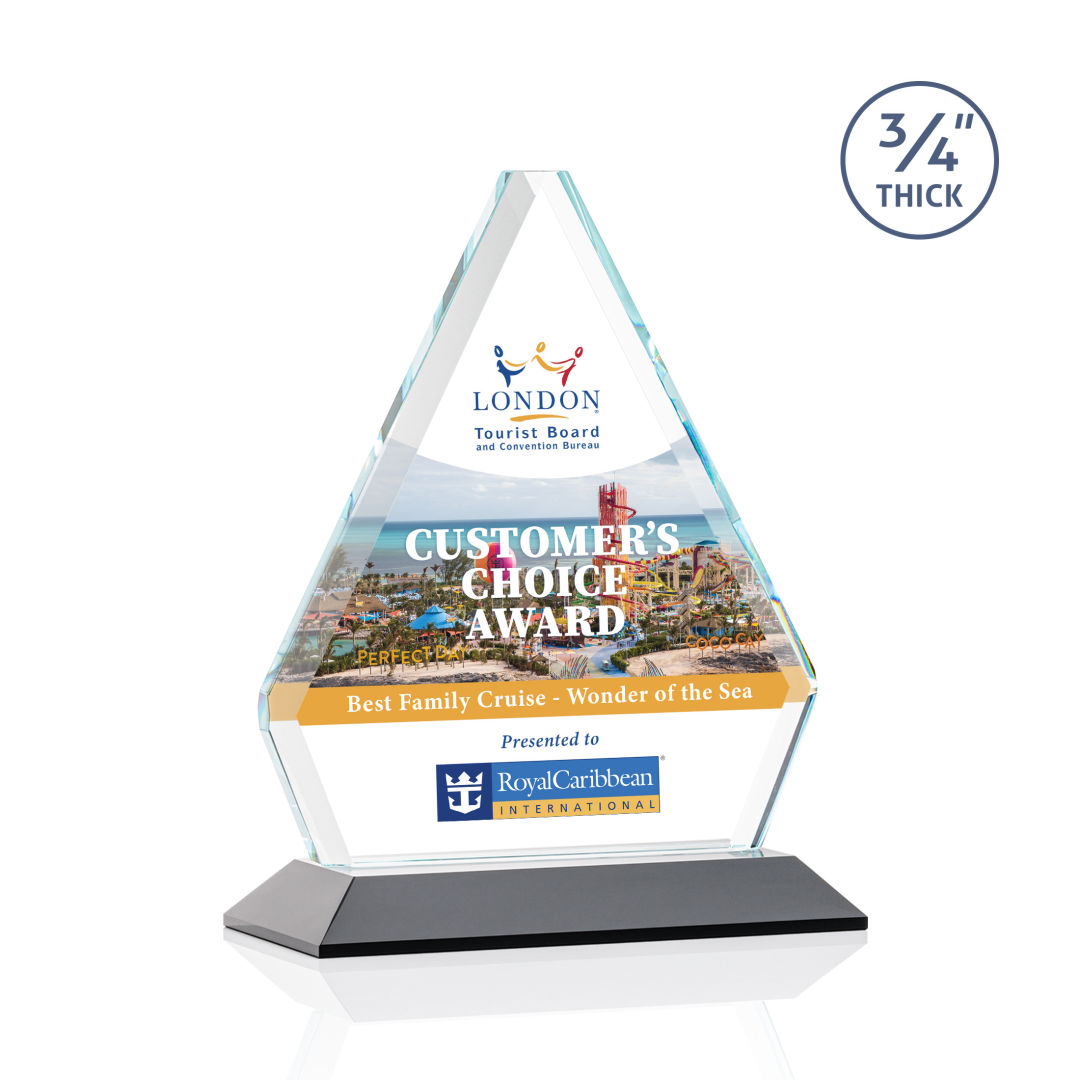 Fyreside VividPrint™ Award - Black 15