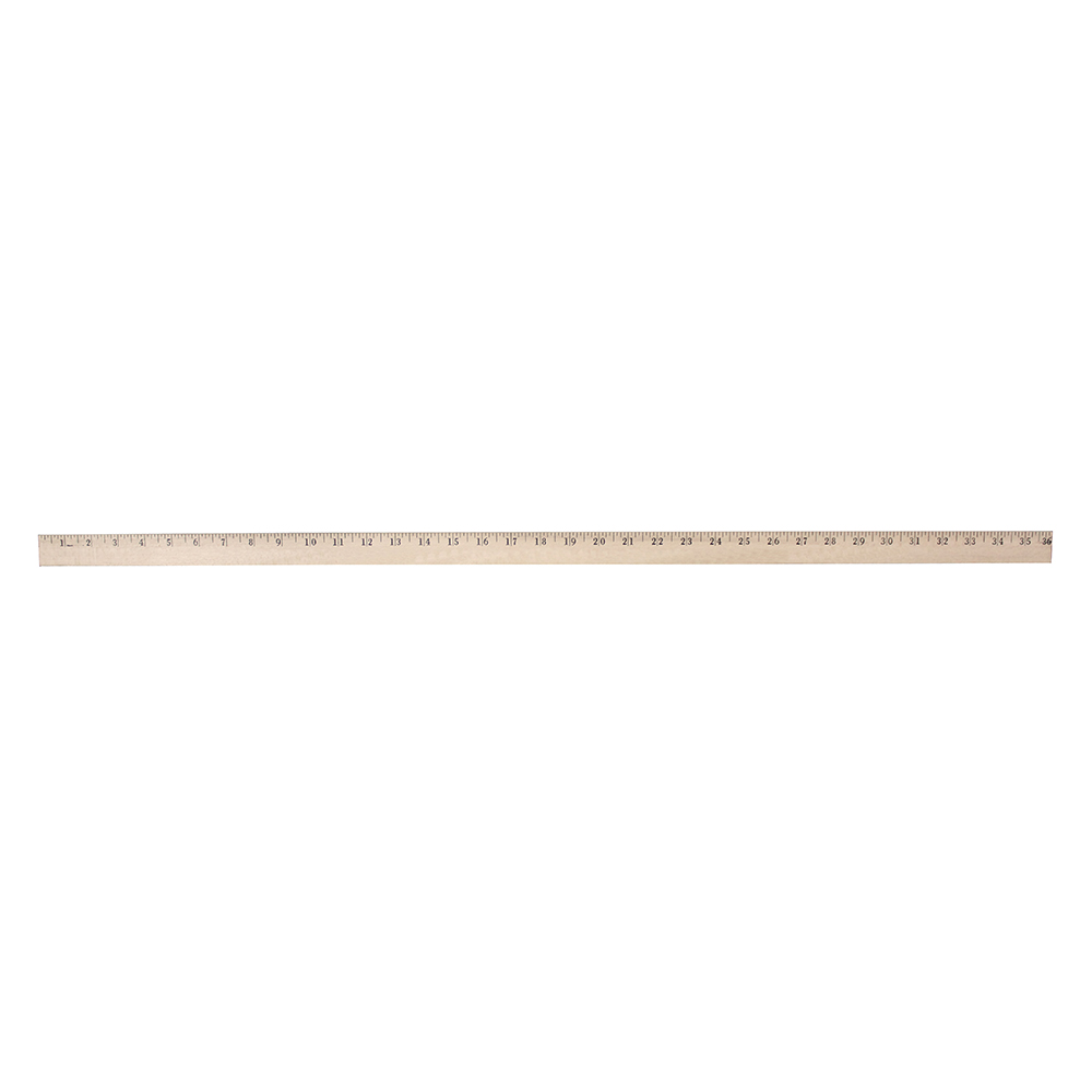 Heavy-Duty Yardsticks - Natural Finish 1