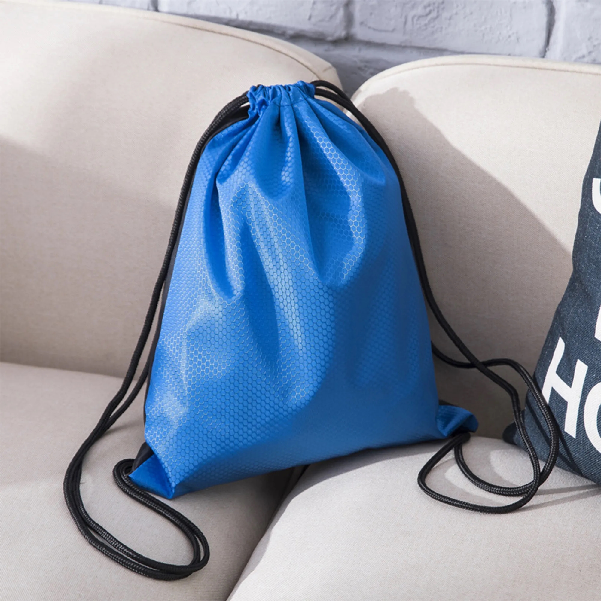 Premium Waterproof  Sports Drawstring Bag 19