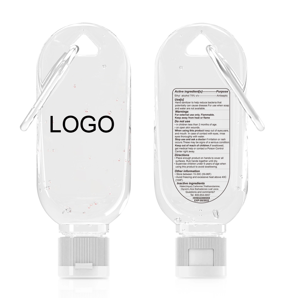 1.8 oz. Hand Sanitizer w/ Carabiner 1