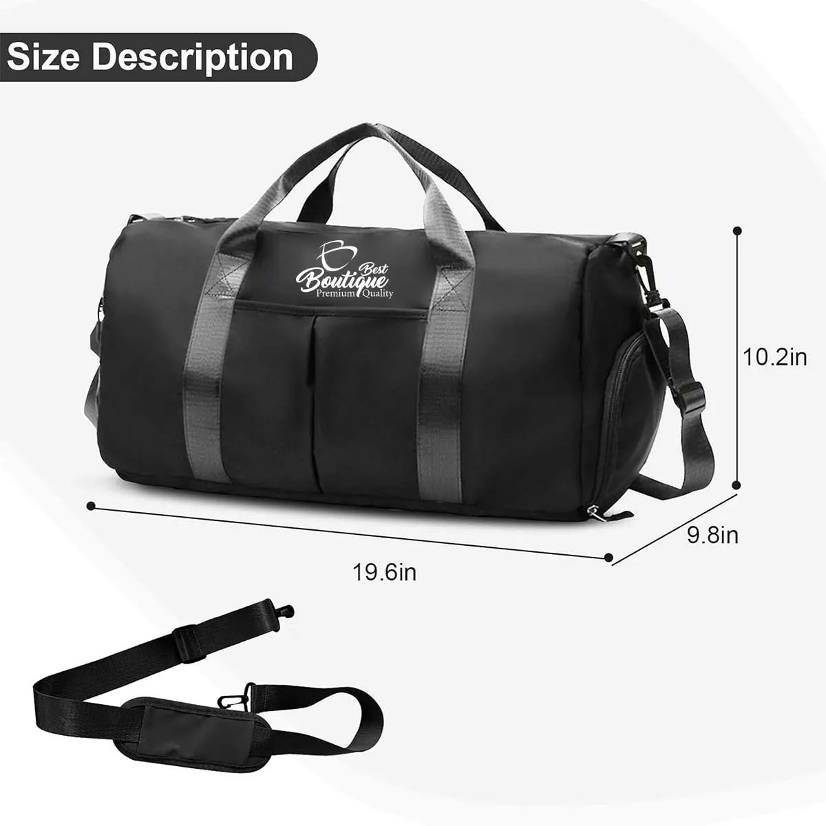 Unisex Multicolor Waterproof Foldable Travel Duffel Tote Bag 3