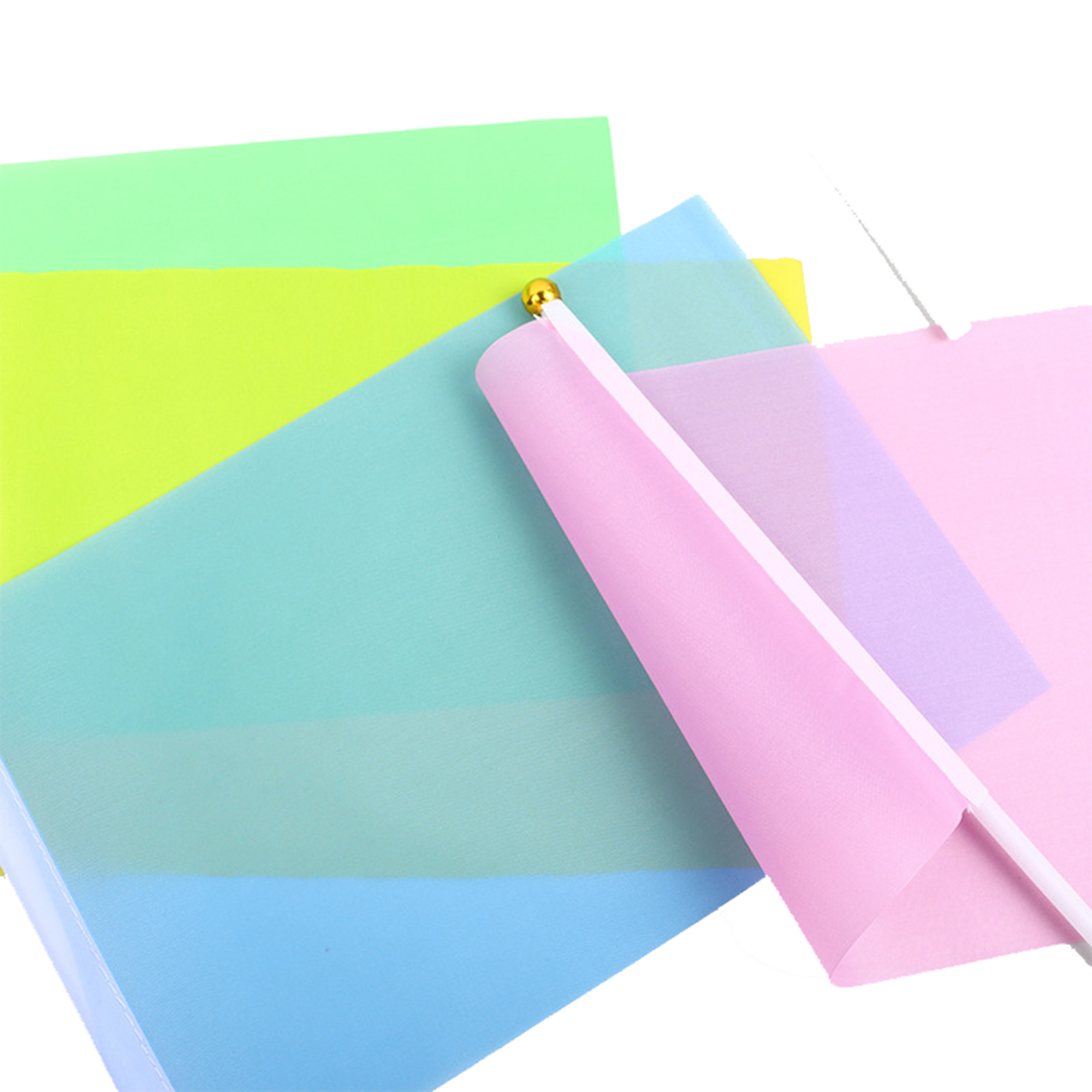 MOQ500 Colorful Hand - Waving Flags 8