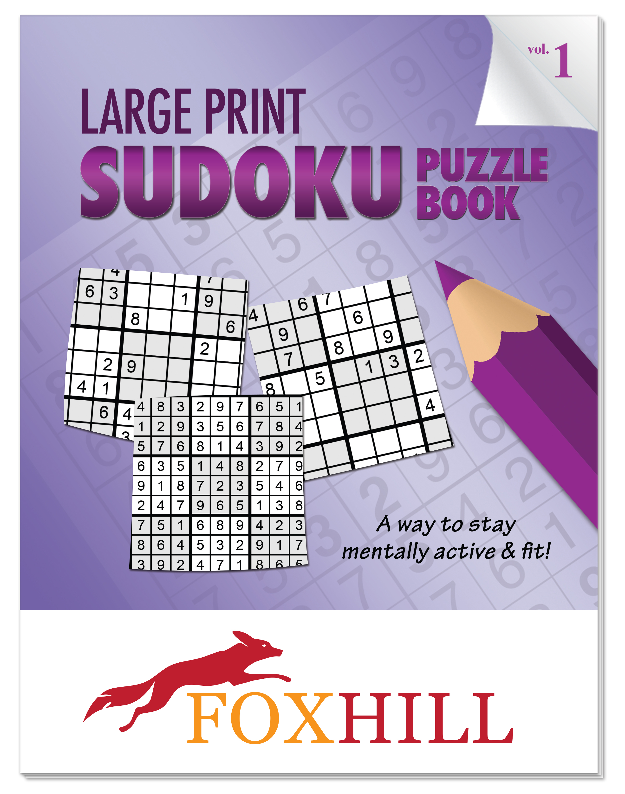 Puzzle Book: LARGE PRINT Sudoku 2