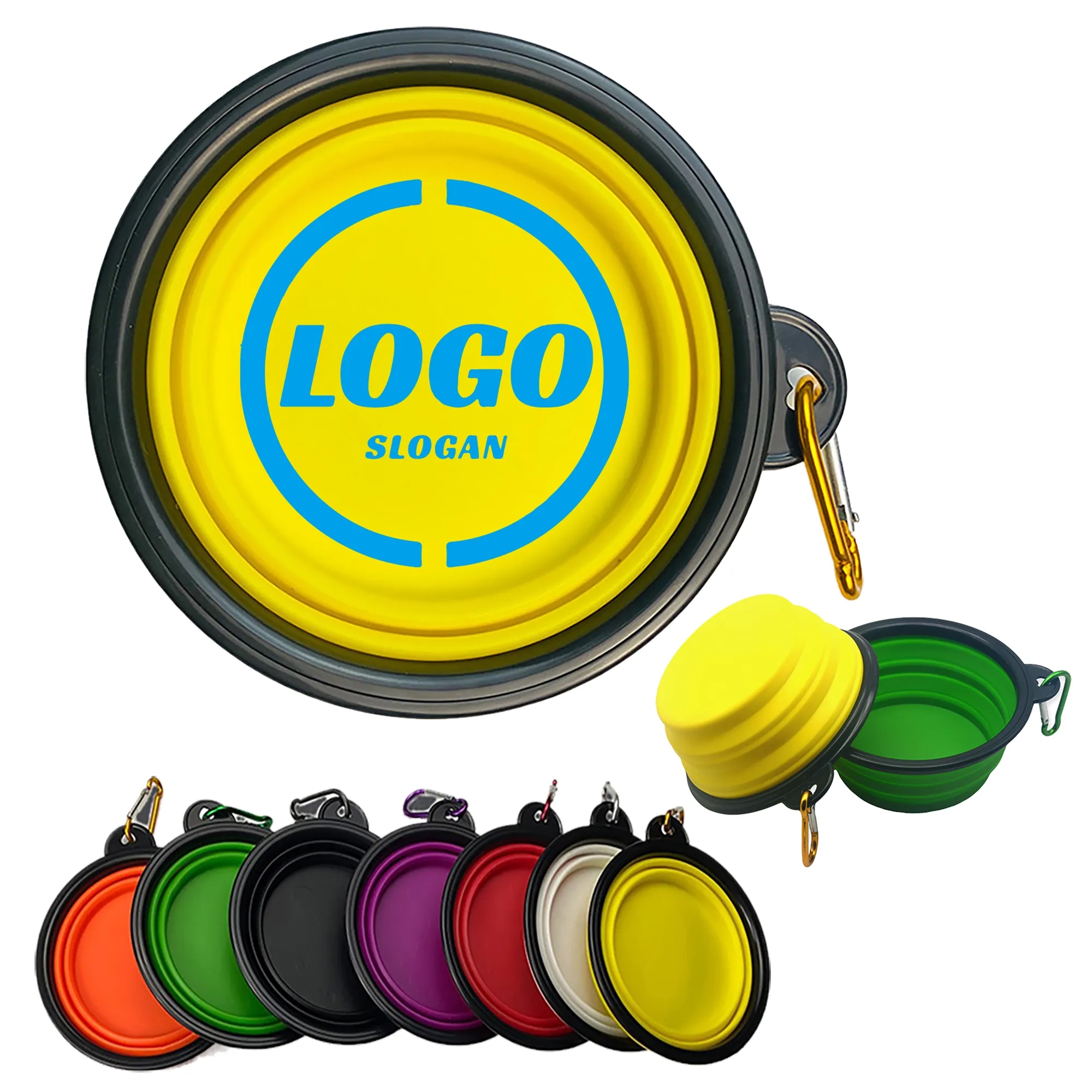 12 oz Portable Pet Bowl With Hook