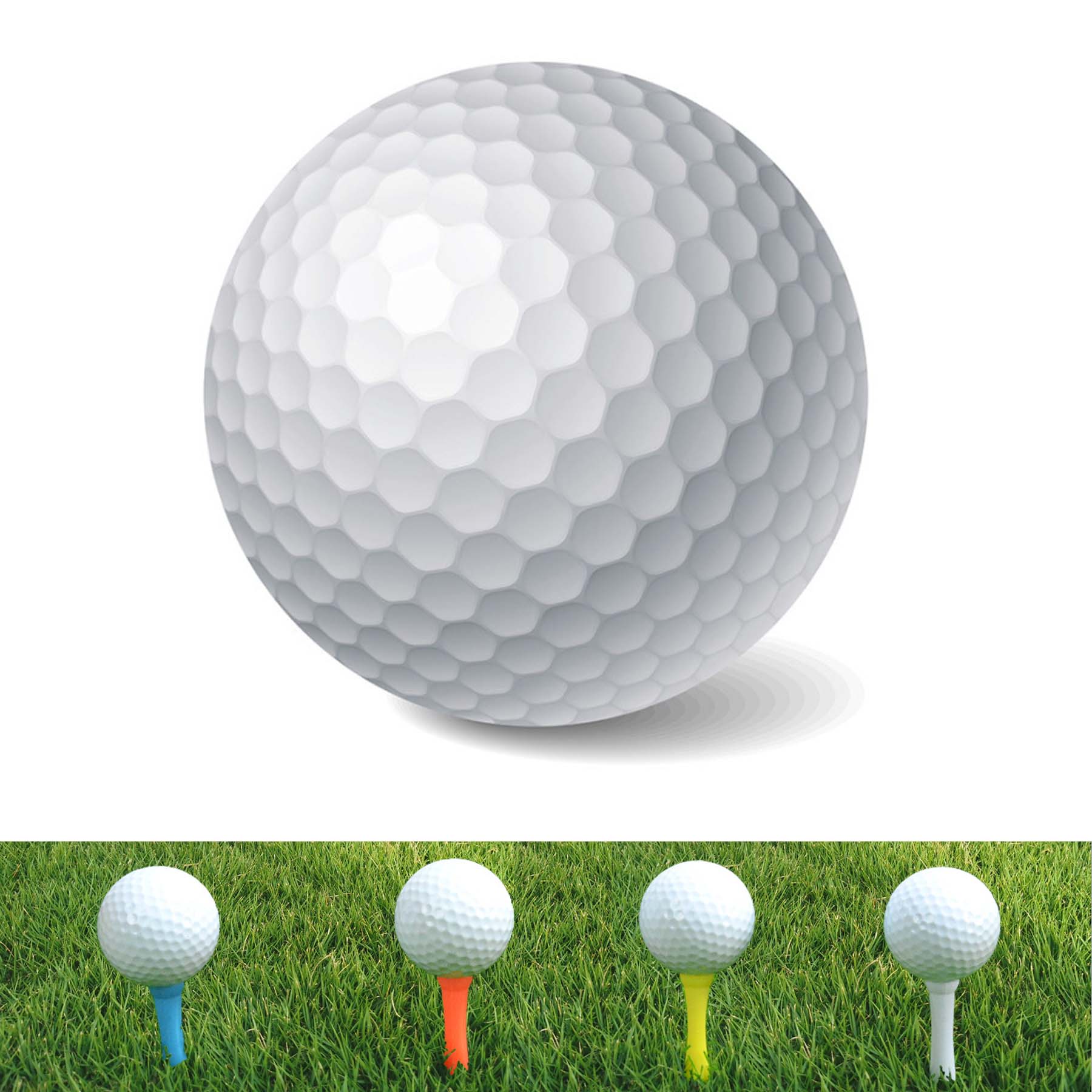 Blank GolfBall 1