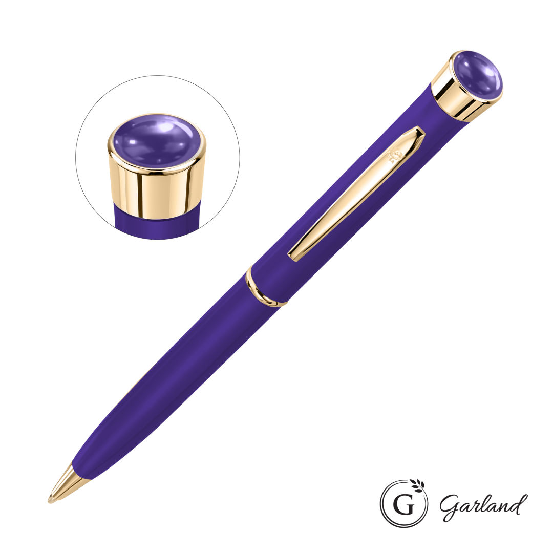 Garland® Color Matte Aura Twist Ballpoint Pen - Gold 9