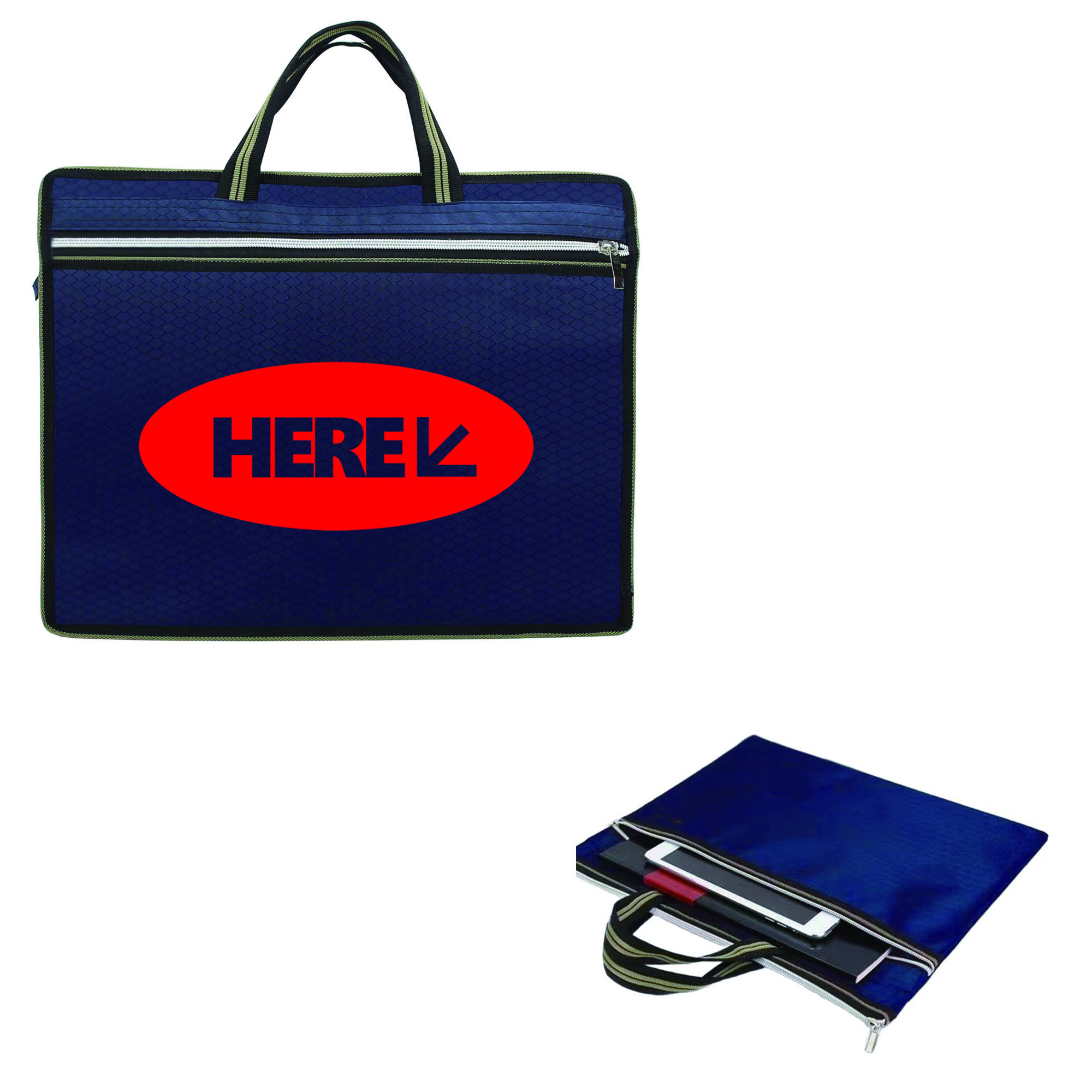 Full Color Oxford Zipper Professional Business Bag 3