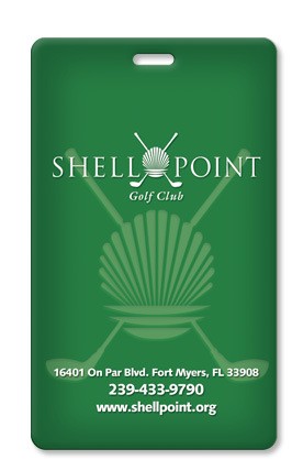Golf Bag Tag, Large Size 2