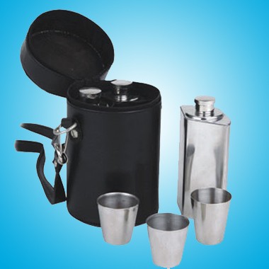 Hip Flasks Combo, custom water bottle with logo imprint 2