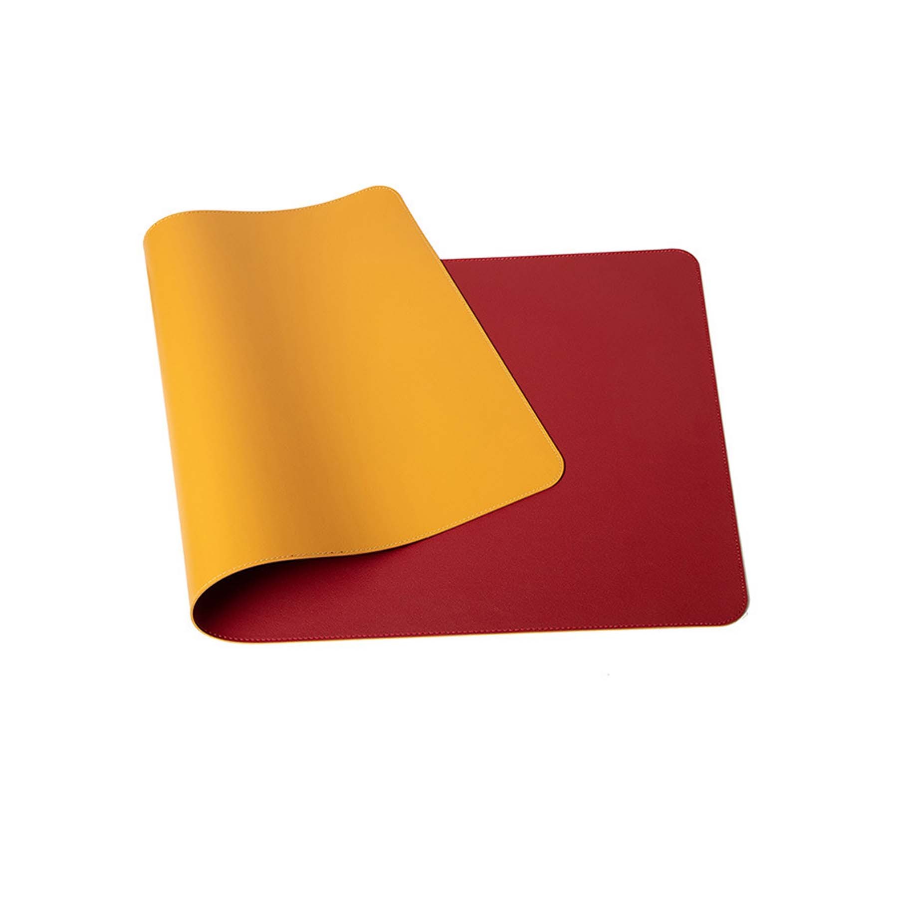 Double-side PU Leather Desk Mouse Pad 5