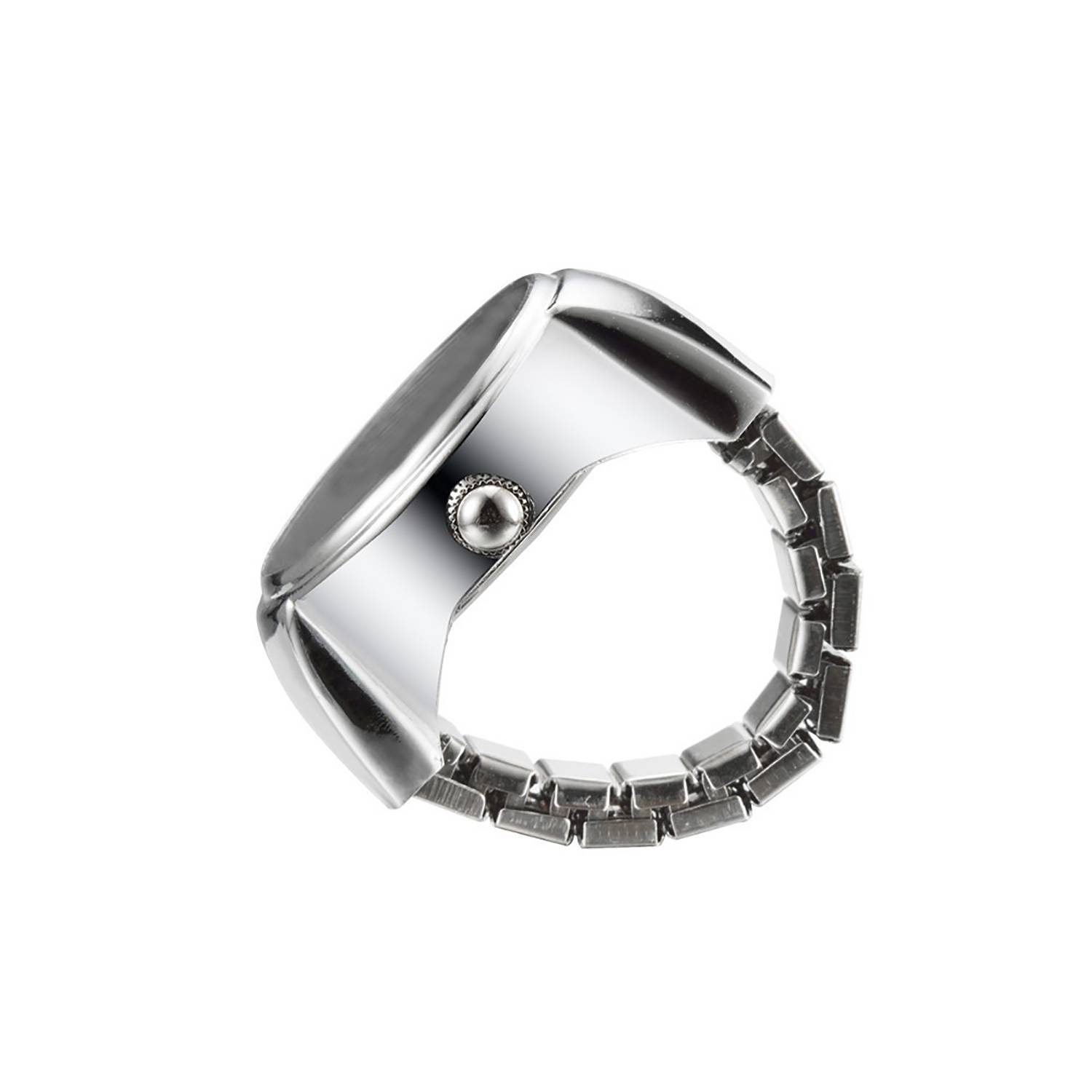 Watch-shaped Alloy Ring 5