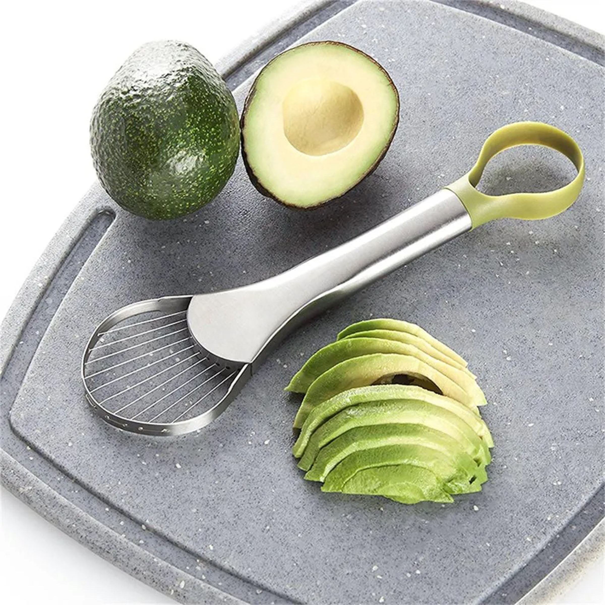 Stainless Steel Durable Fruit Slicer With Nuclei Removal ?C Quick And Convenient 2