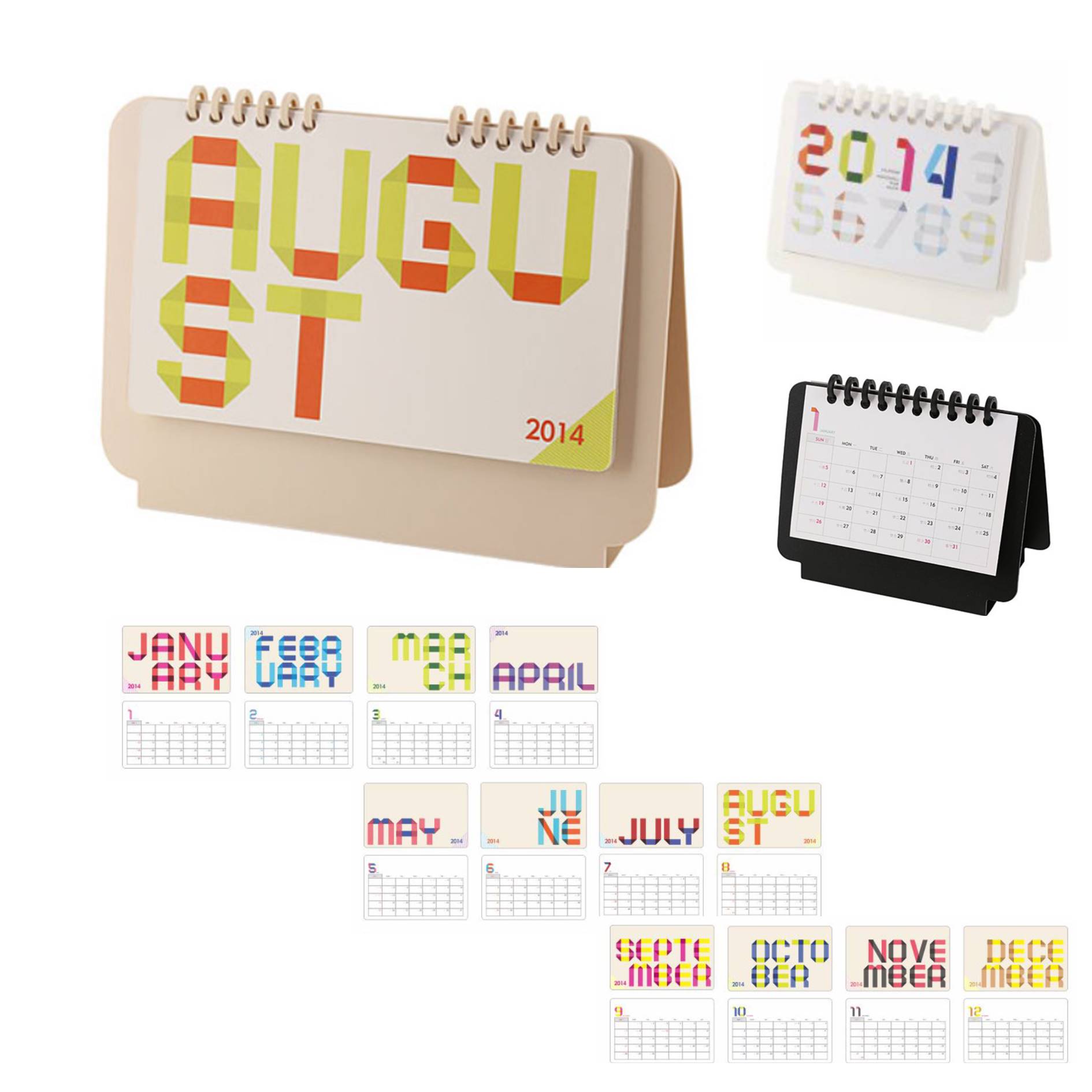 Custom Office Use Desktop Calendar 2