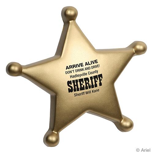 Sheriff's Badge Stress Reliever 4