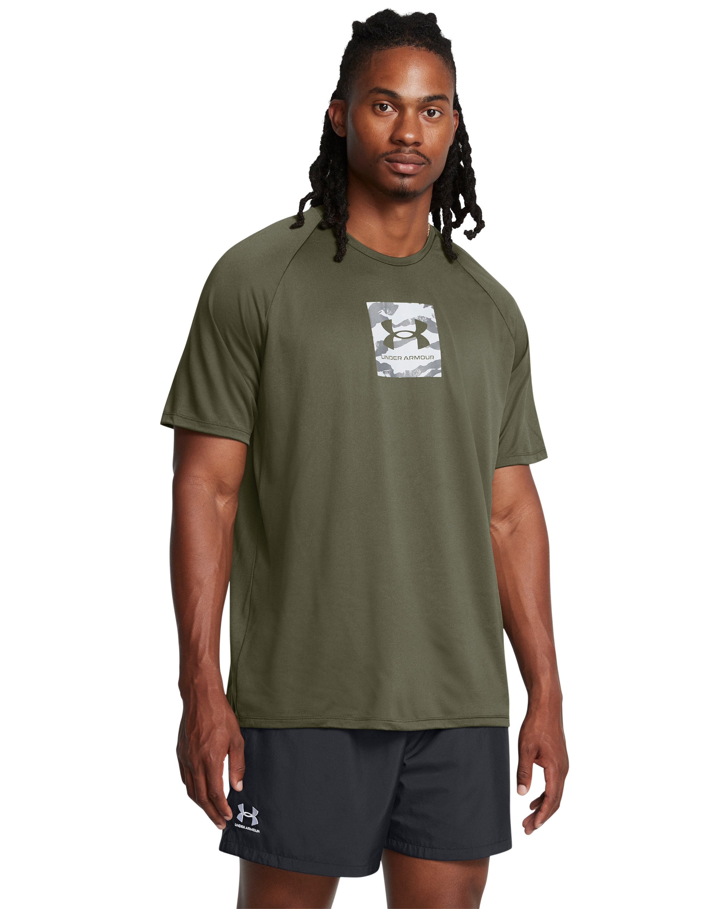 UA Tech Print Men's Short Sleeve 8