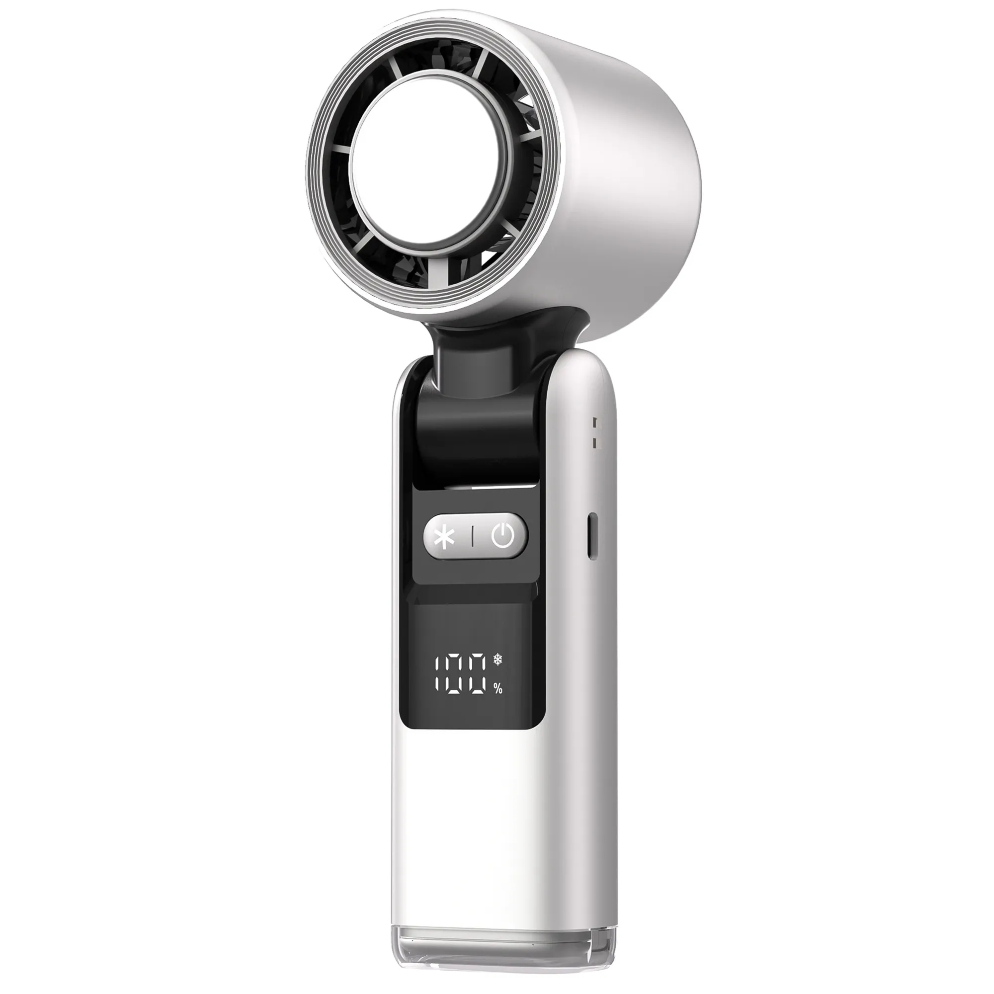 100-Speed High-Power Handheld Fan with Long Battery 6