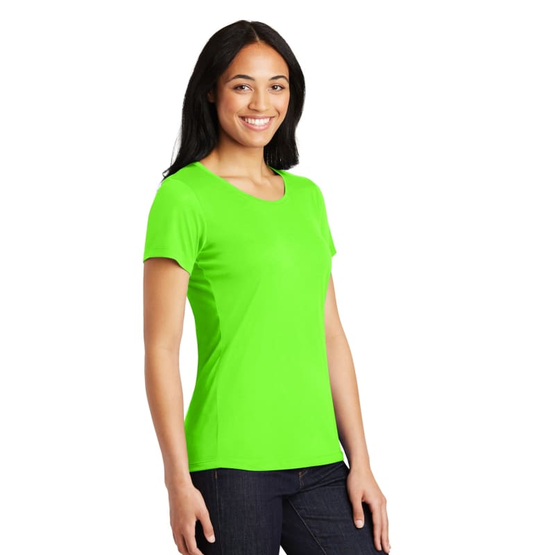 Sport-Tek Women's PosiCharge Competitor Cotton Touch Scoop Neck Tee. 30