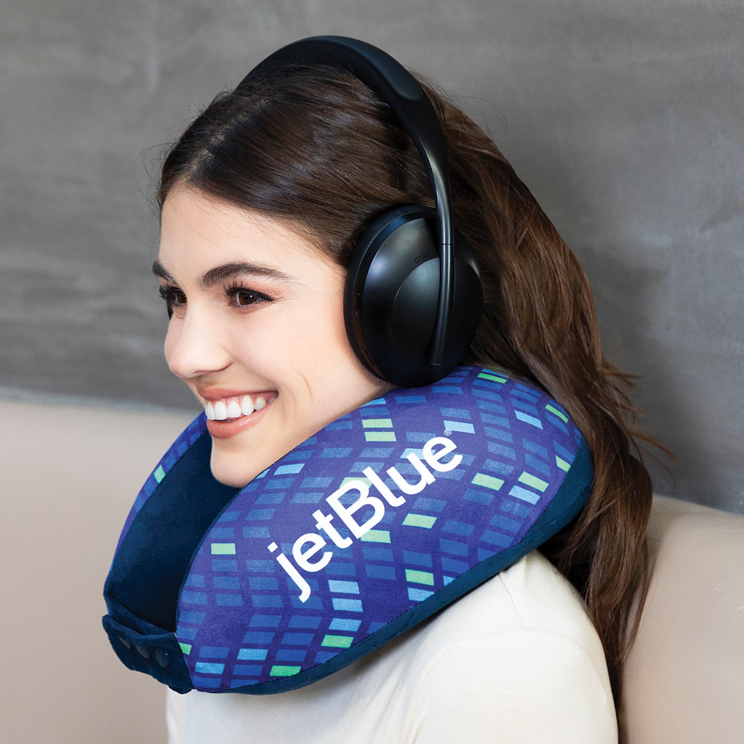 Memory Foam Travel Pillow (Not Sewn) 1