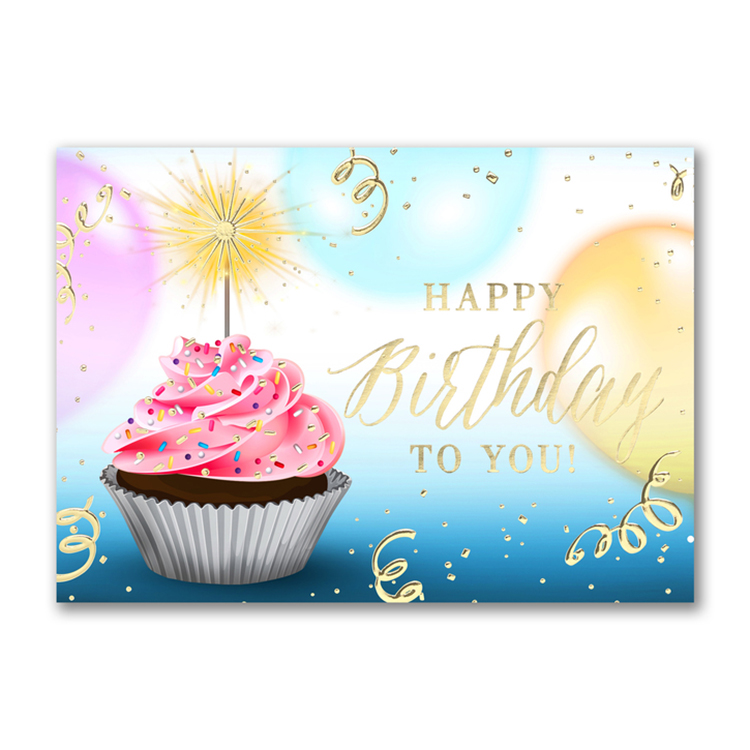 Festivities Begin Birthday Card 1