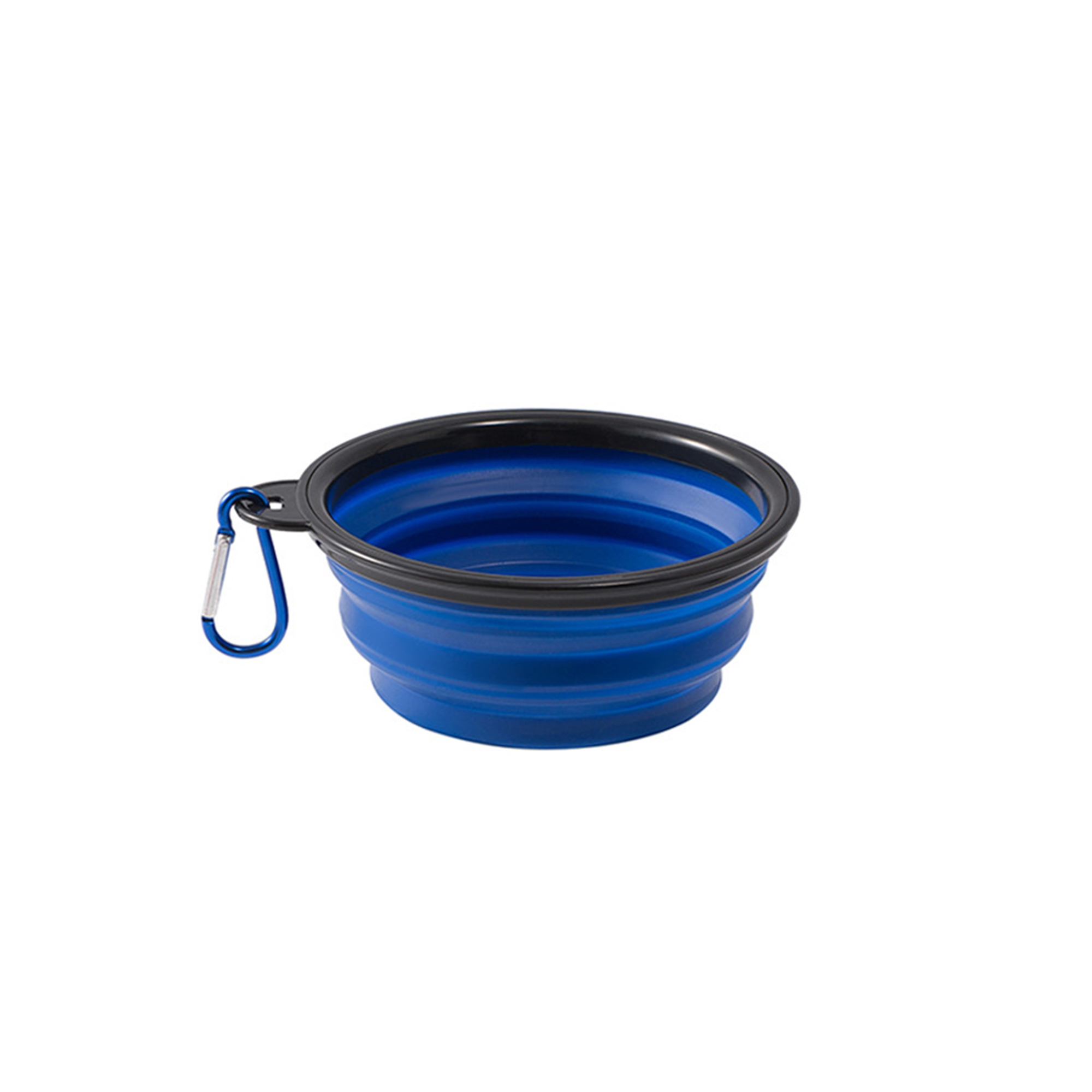 Portable Collapsible Pet Travel Dish With Carabiner 2