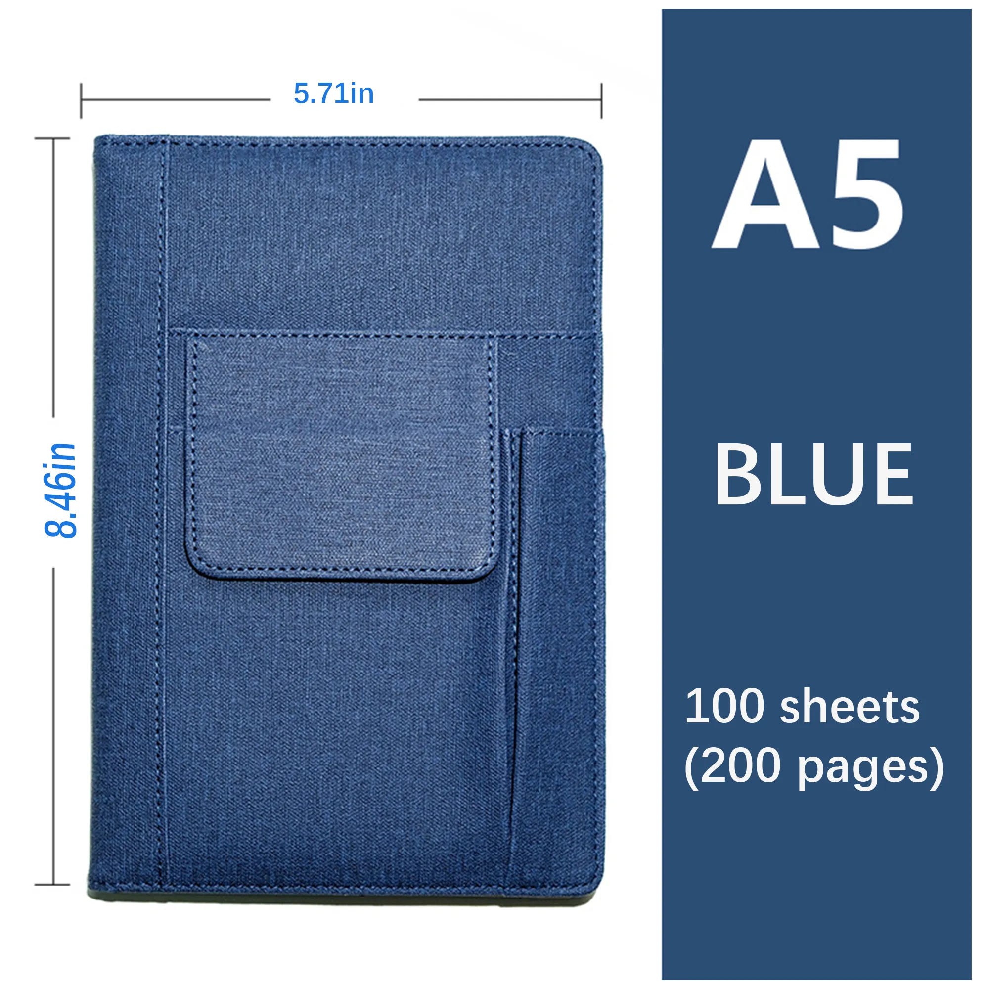 A5 Pocket Notebook with Logo Printed Business Office 3