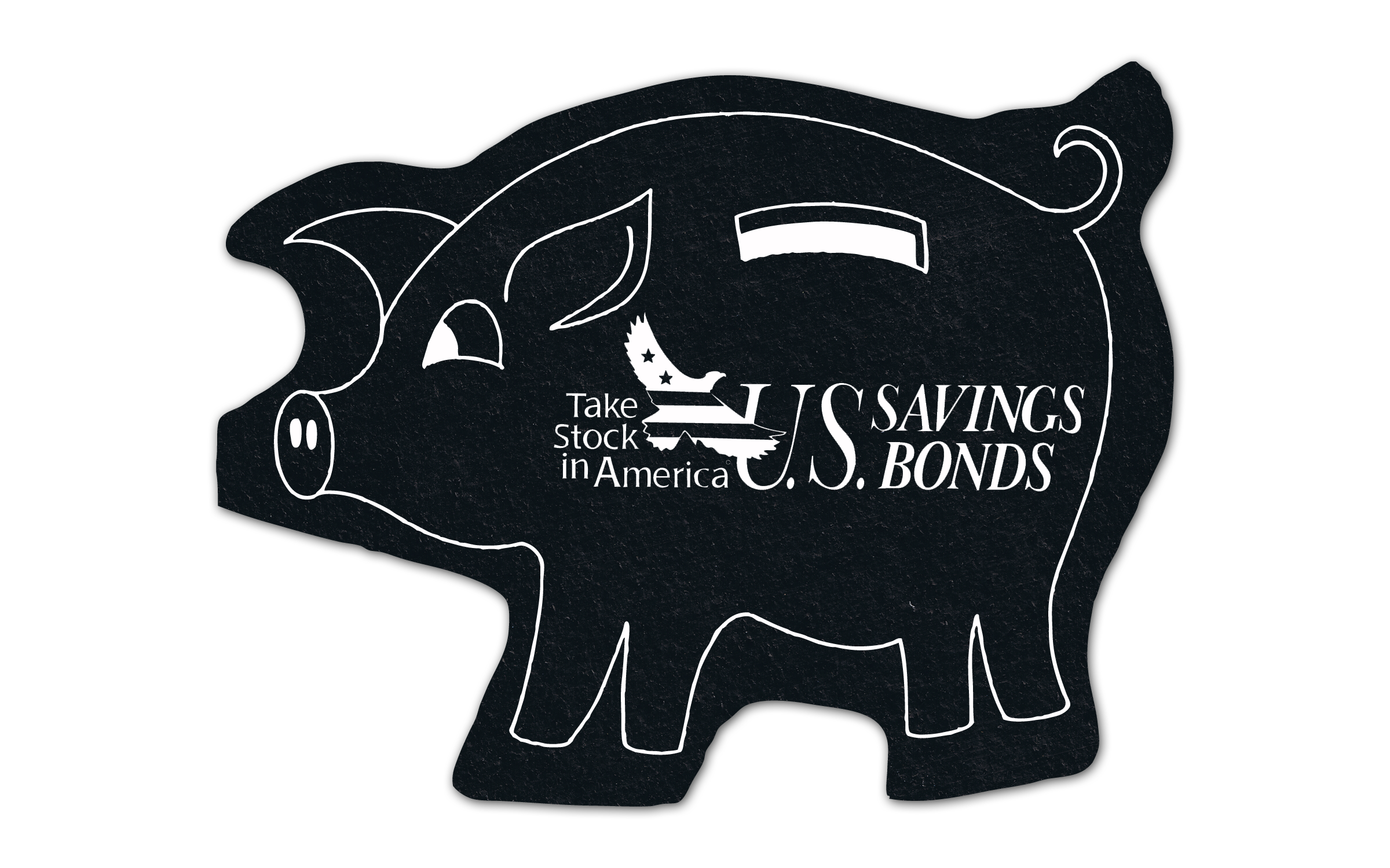 Piggy Bank Recycled Rubber Jar Opener 5PG 5