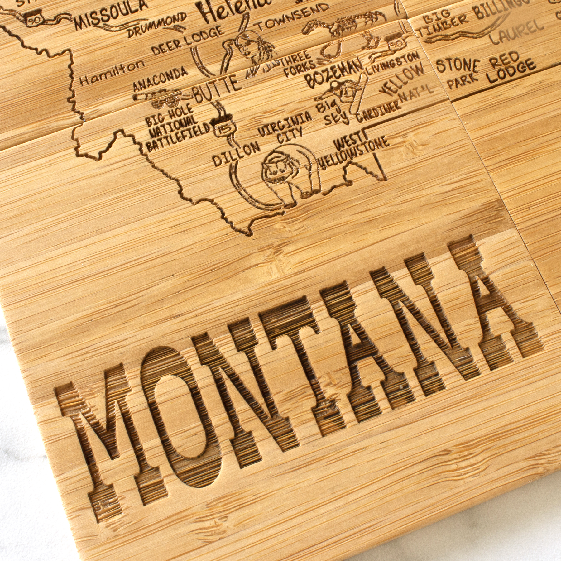 Montana Puzzle Coaster Set 2