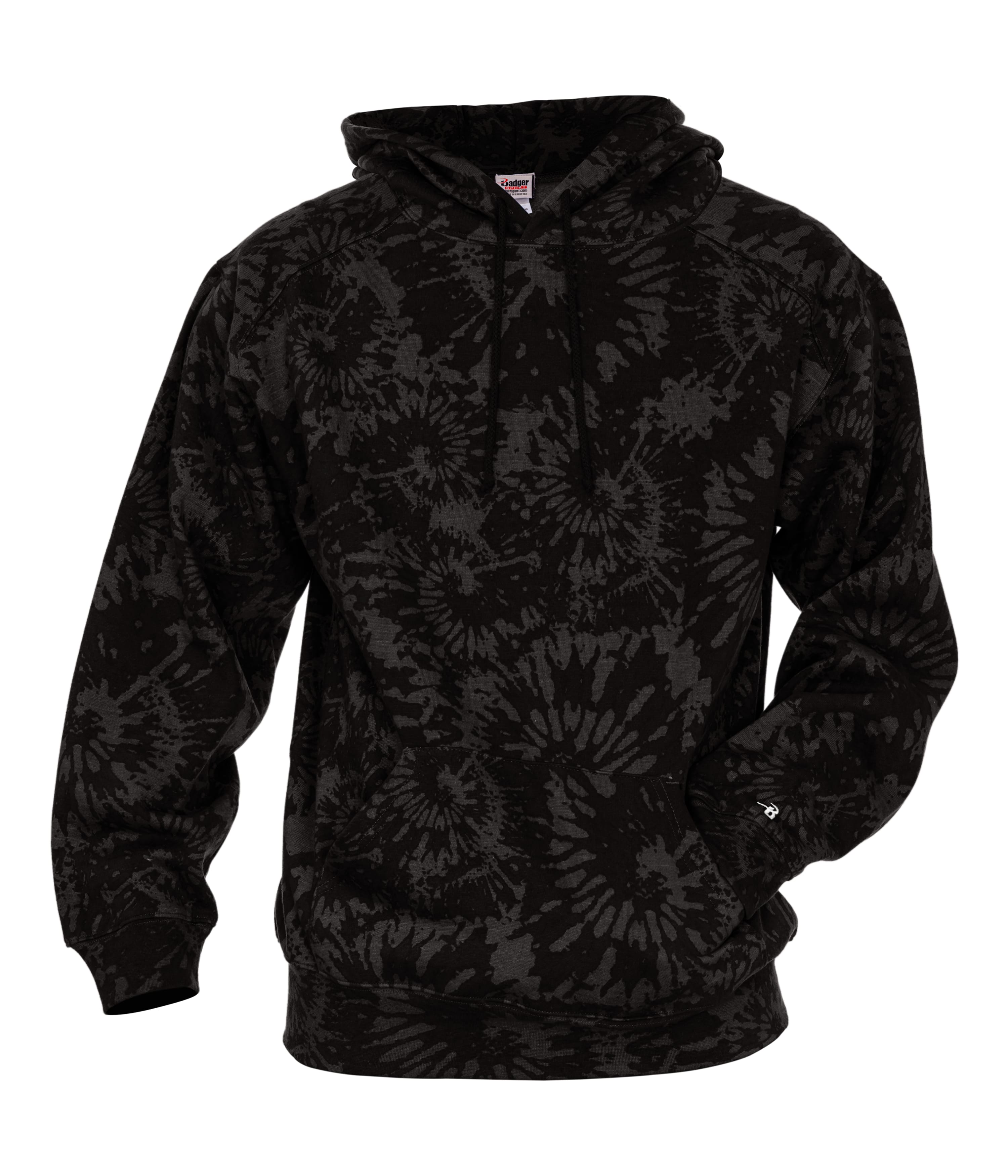 ATHLETIC FLEECE TIE-DYE HOOD 7