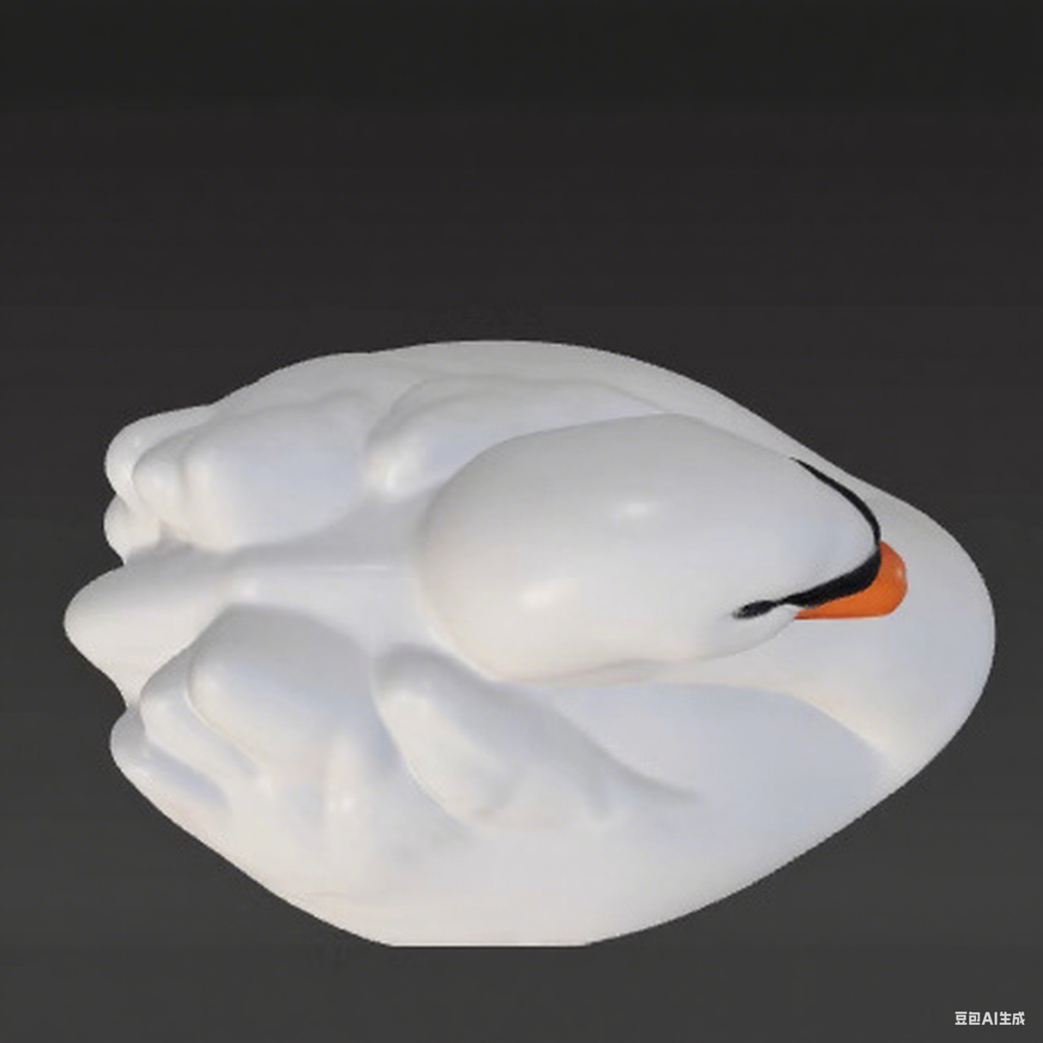 PU Foam Swan Stress Reliever Toys 4