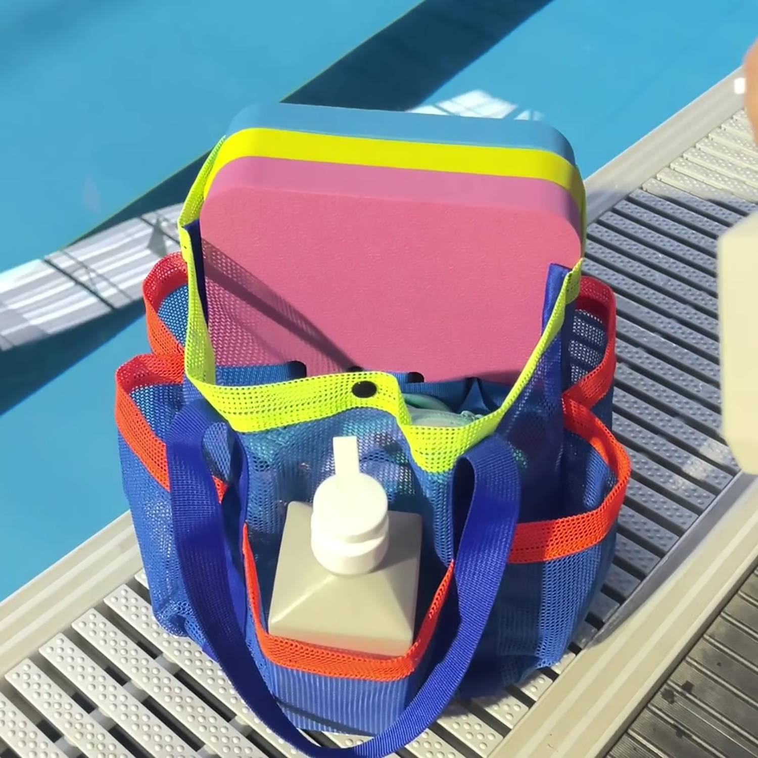 Multifunctional Large-capacity Mesh Storage Beach Bag 12