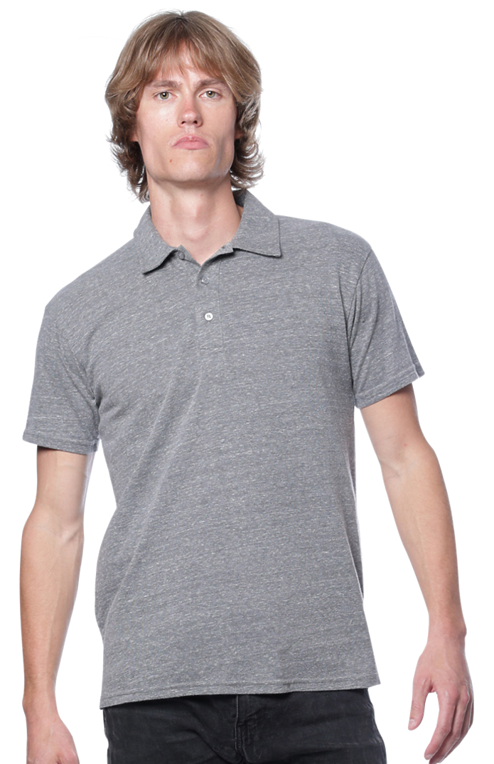 Unisex eco Triblend Polo 2